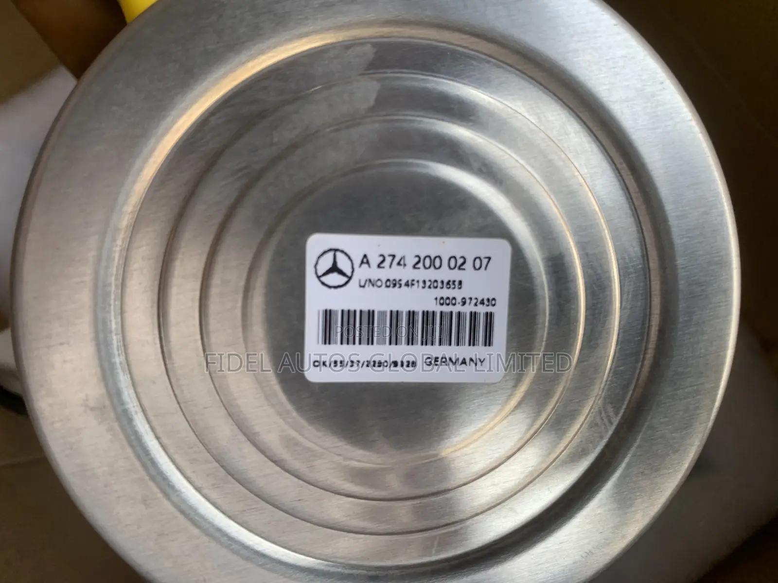 Water Pump A274 C300 Electric