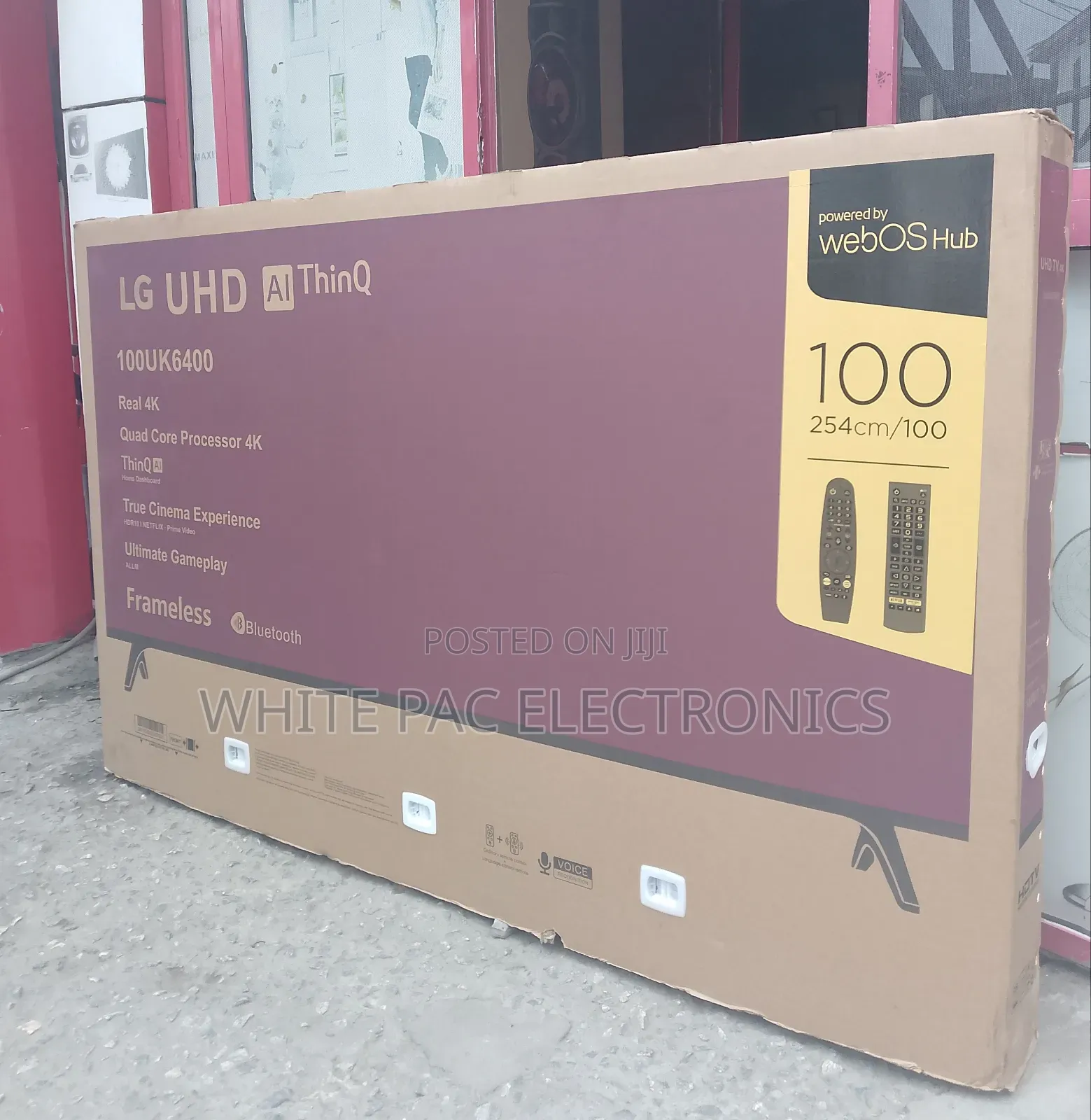 2025 New Lg 100"Inch 4k Uhd Webos Smart Tv Bluetooth >Netflix>Youtube