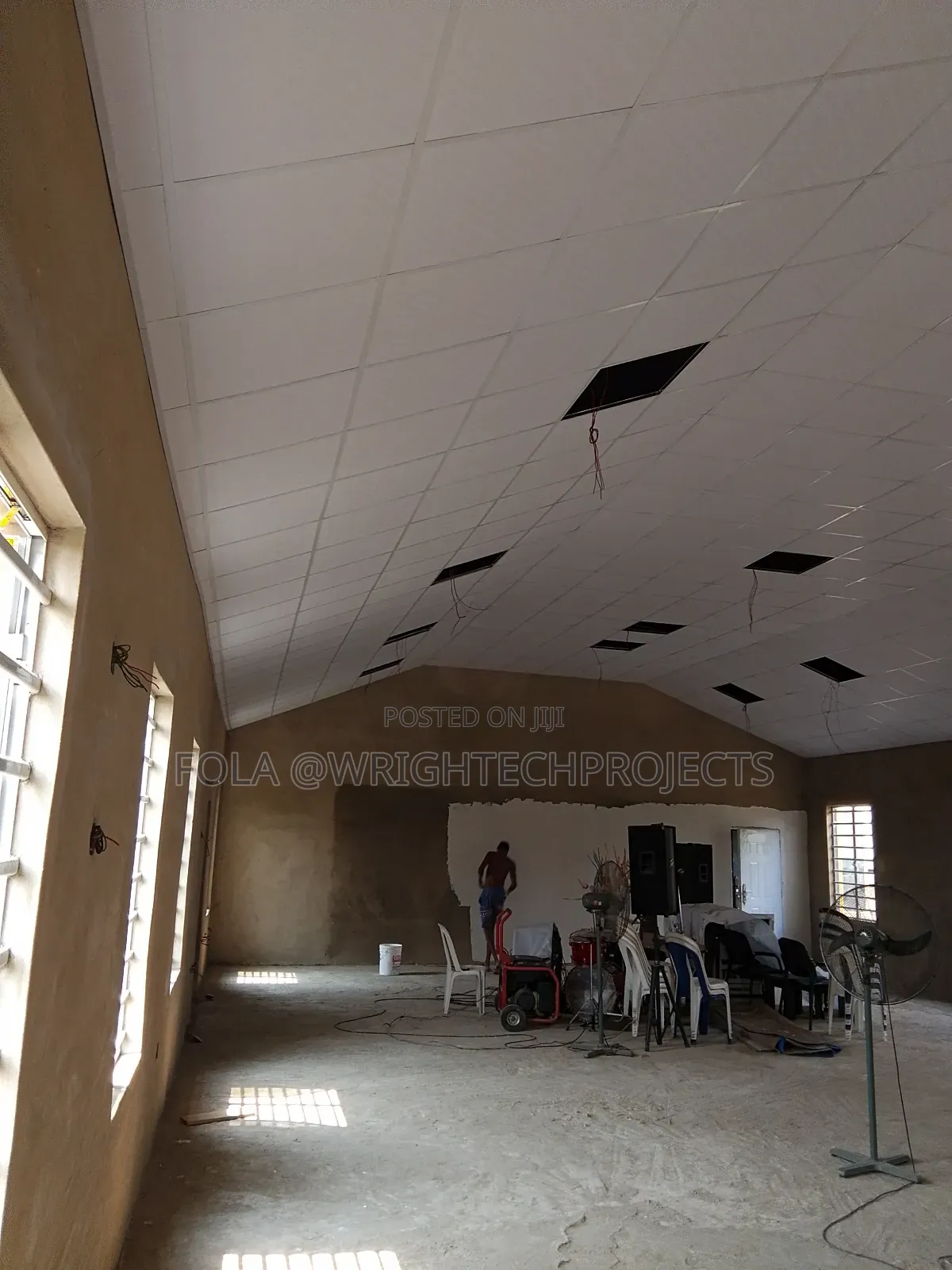 Gypsum Suspended Ceiling Tiles