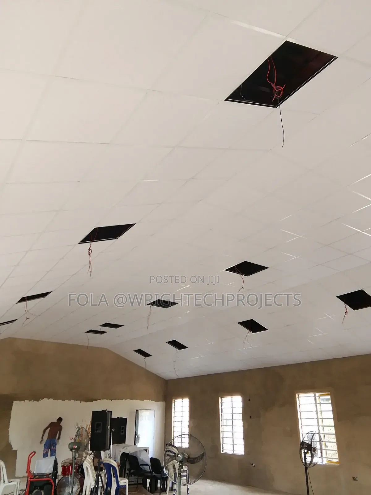 Gypsum Suspended Ceiling Tiles