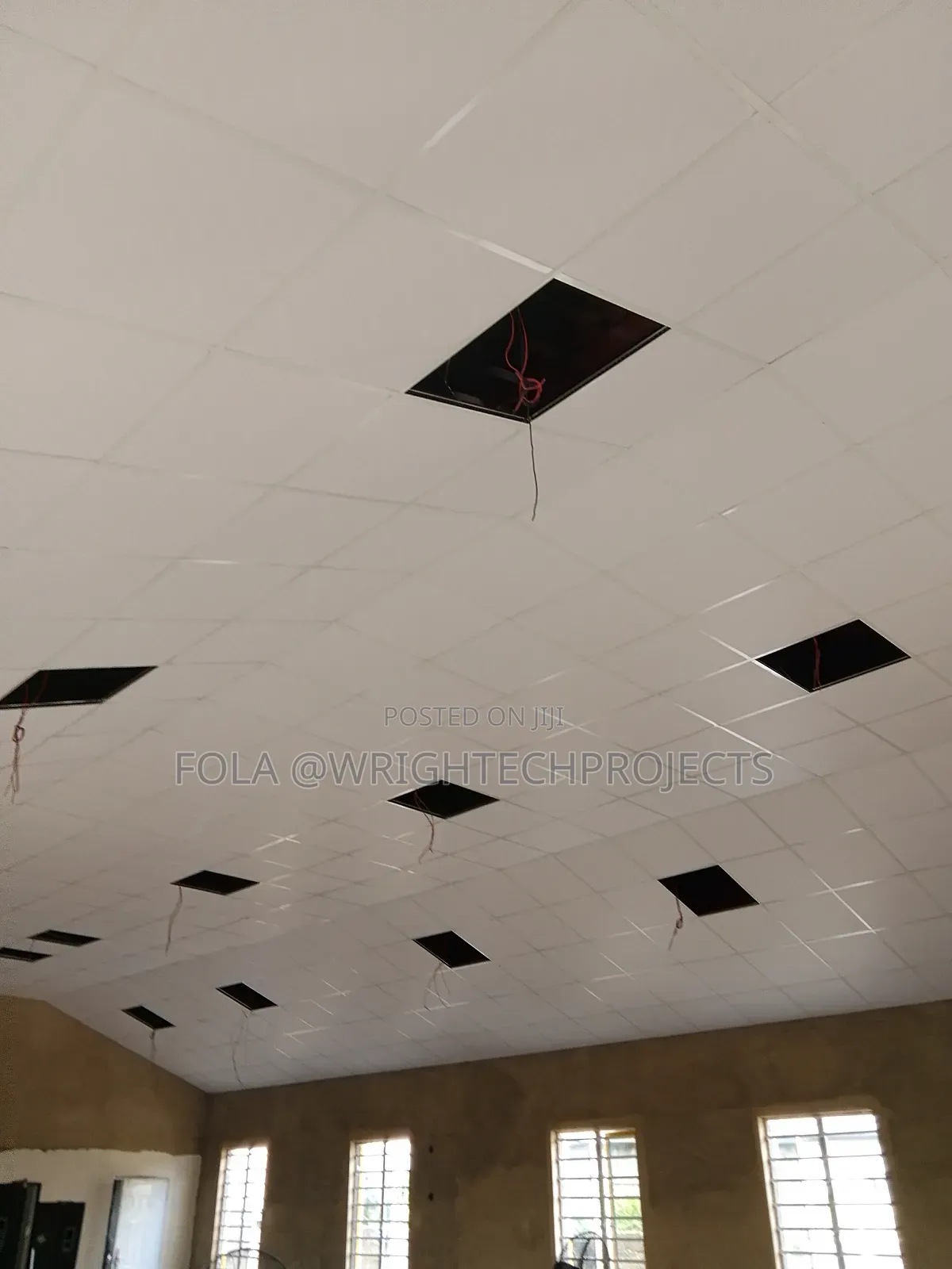 Gypsum Suspended Ceiling Tiles