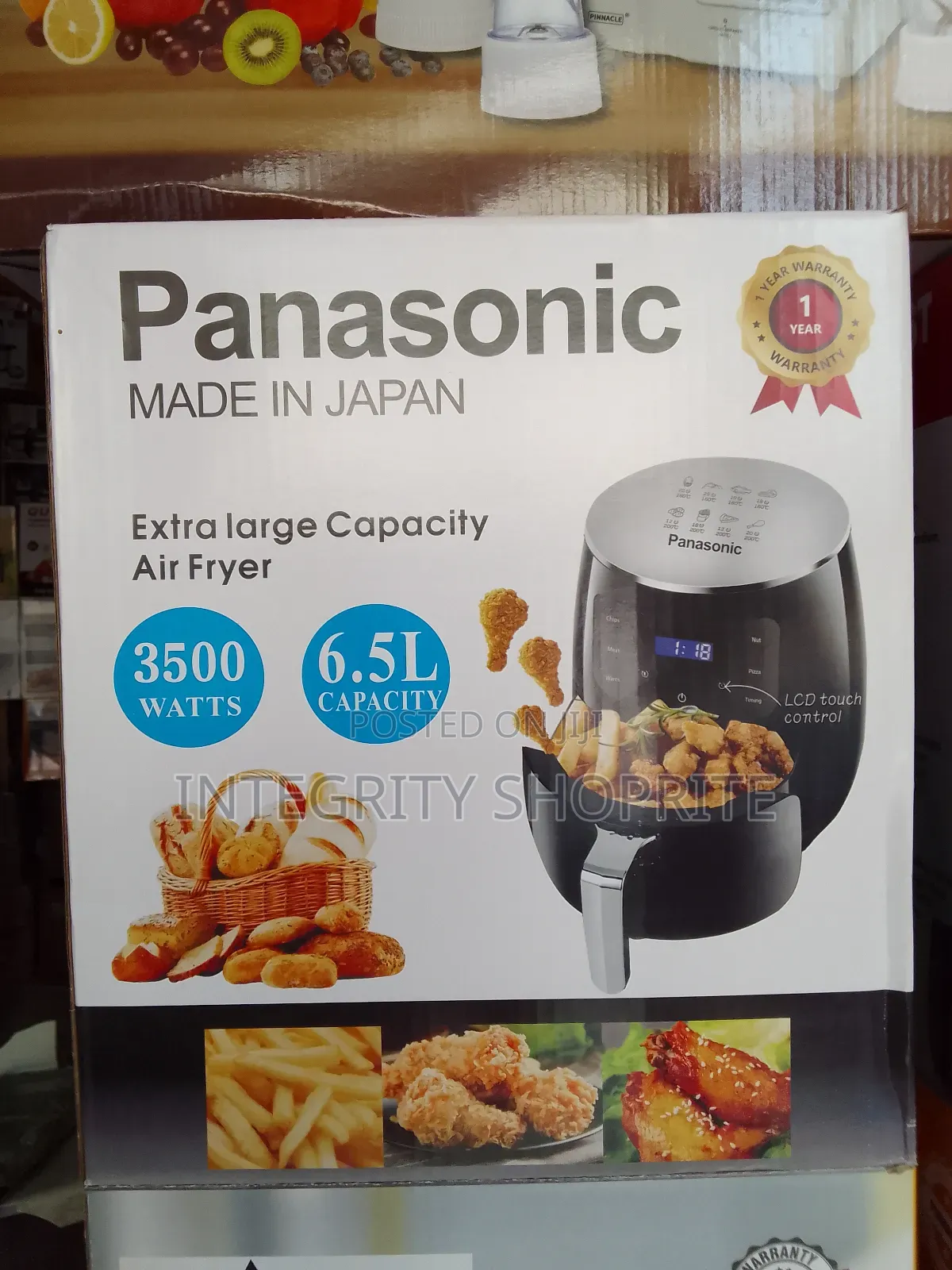 Panasonic Extra Larg Capacity 3500watts 6.5L