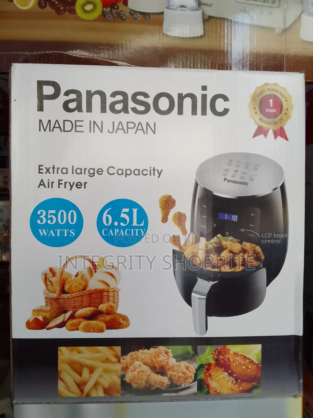 Panasonic Extra Larg Capacity 3500watts 6.5L