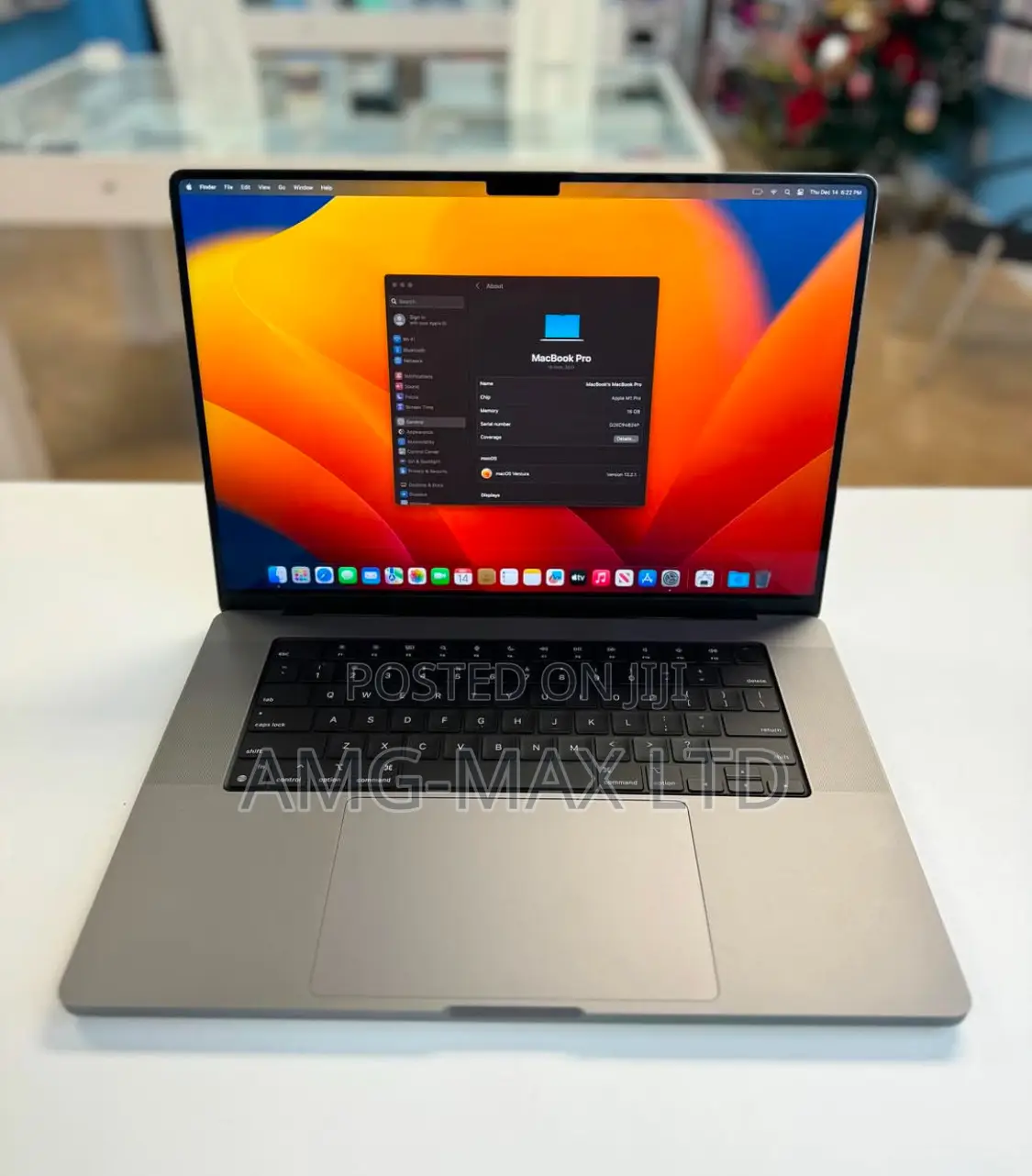 Laptop Apple MacBook Pro 2021 M1 32GB Apple M1 Max SSD 1T