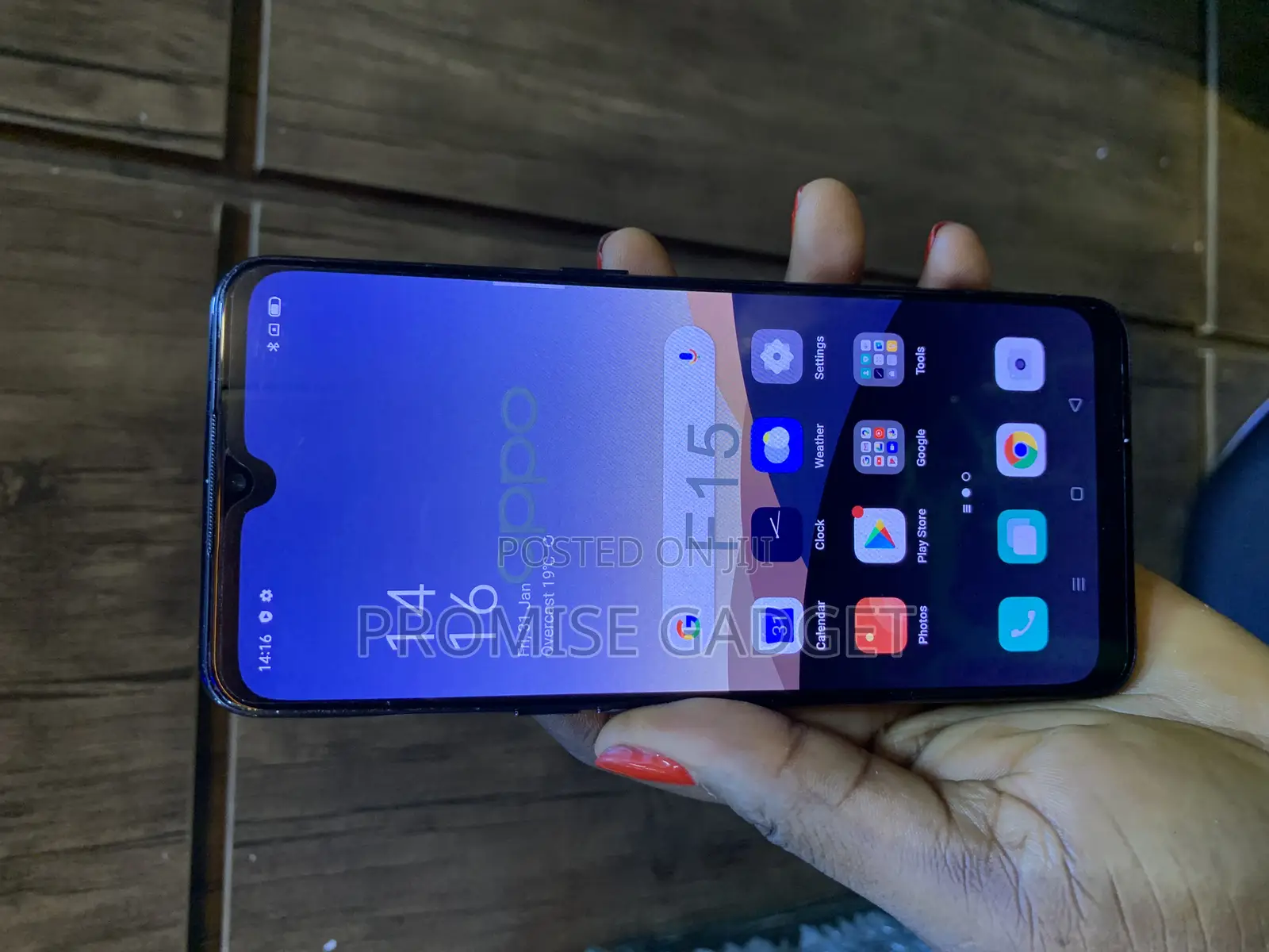 Oppo F15 256 GB Red