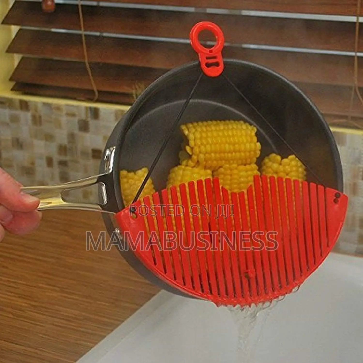 Better Strainer - Expandable Colander for Pot/ Pan/ Bowl