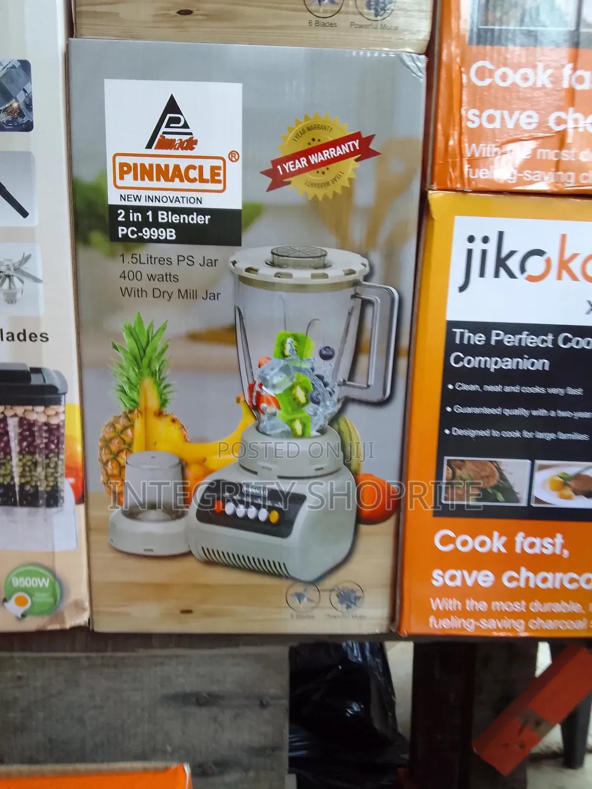 PINNACLE 2 in 1 Blender1.5litres 400 Watts