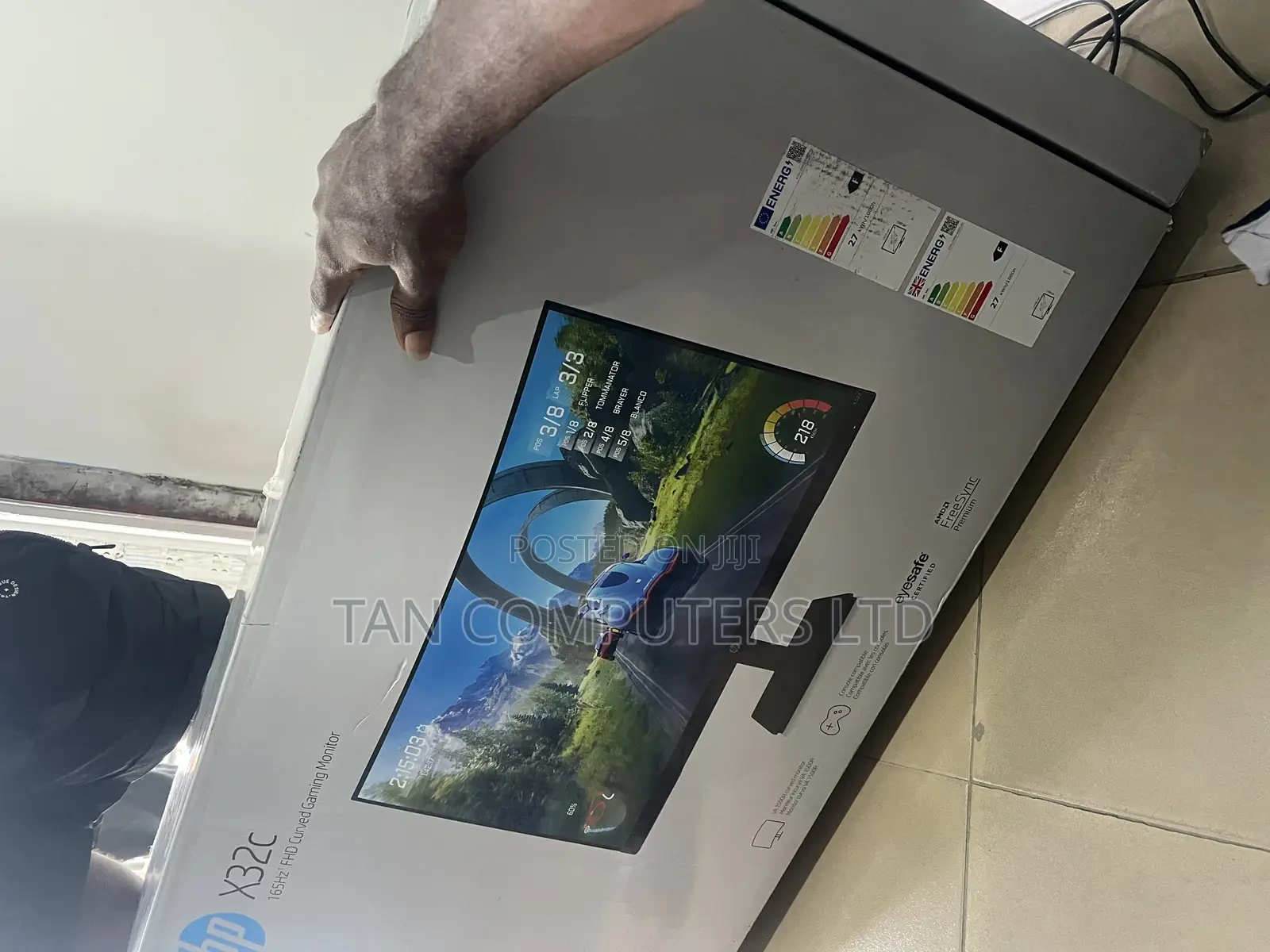 HP 32 Inches Curve Gaming Monitor