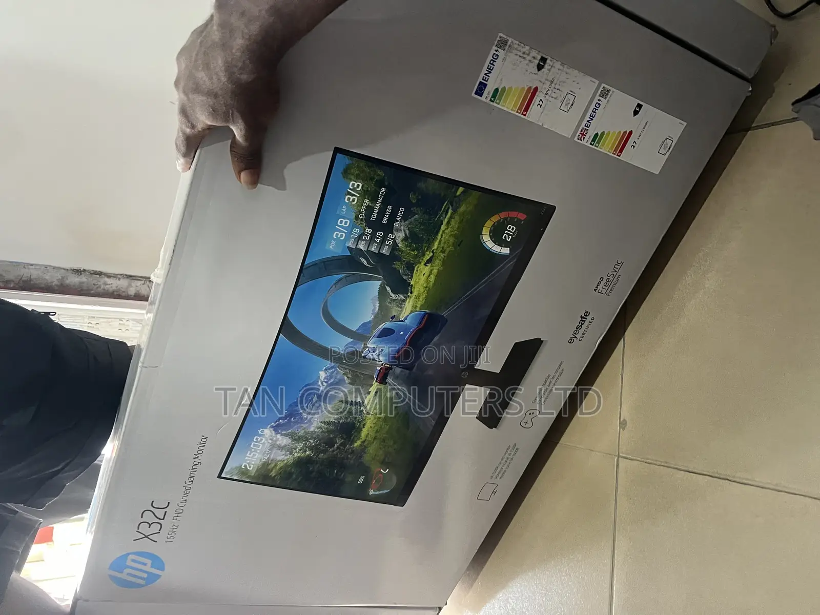 HP 32 Inches Curve Gaming Monitor