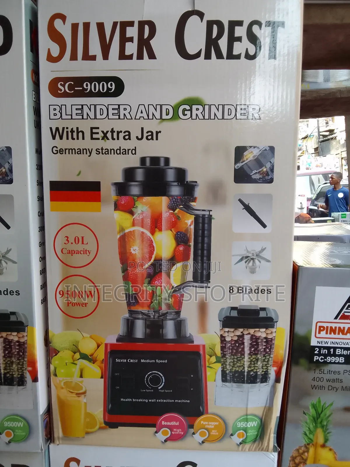 Silver Crest Blender Grinder