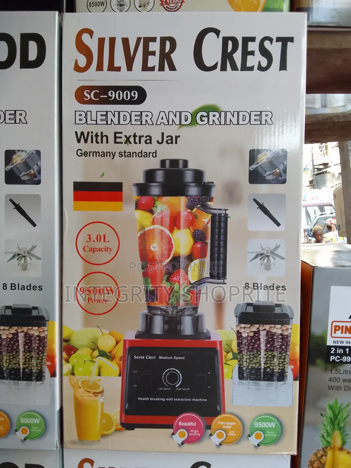 Silver Crest Blender Grinder