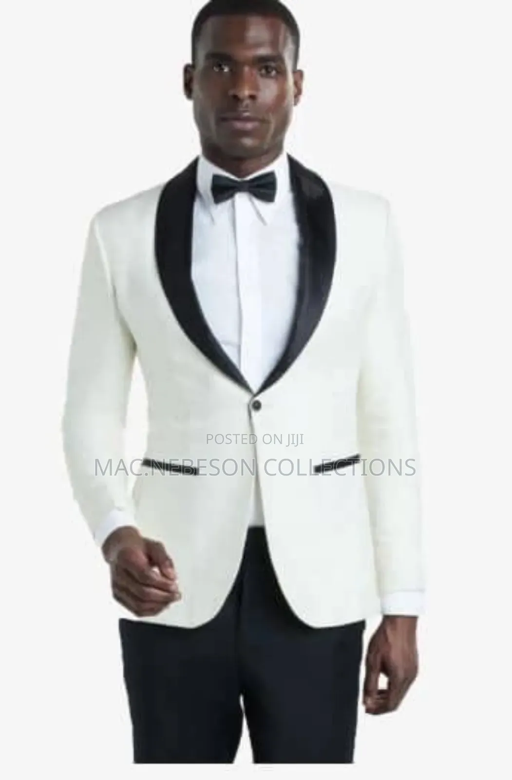 White Tuxedo Bridal Suit