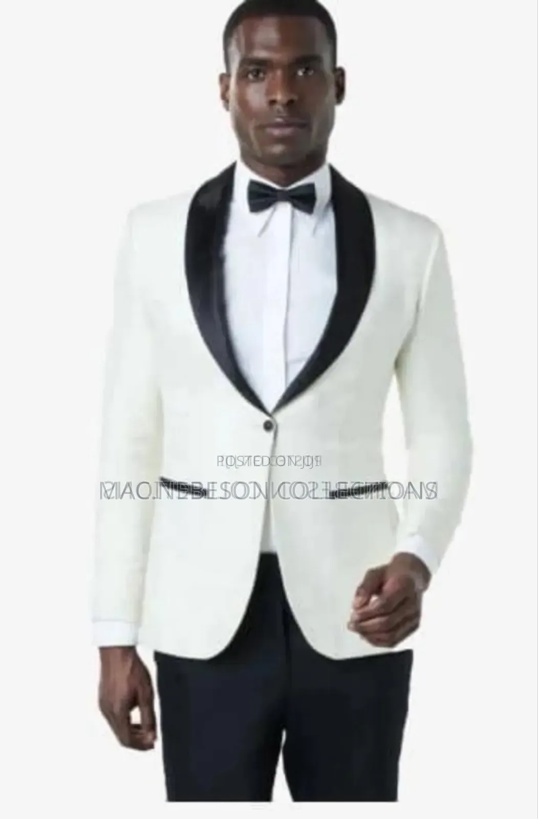 White Tuxedo Bridal Suit