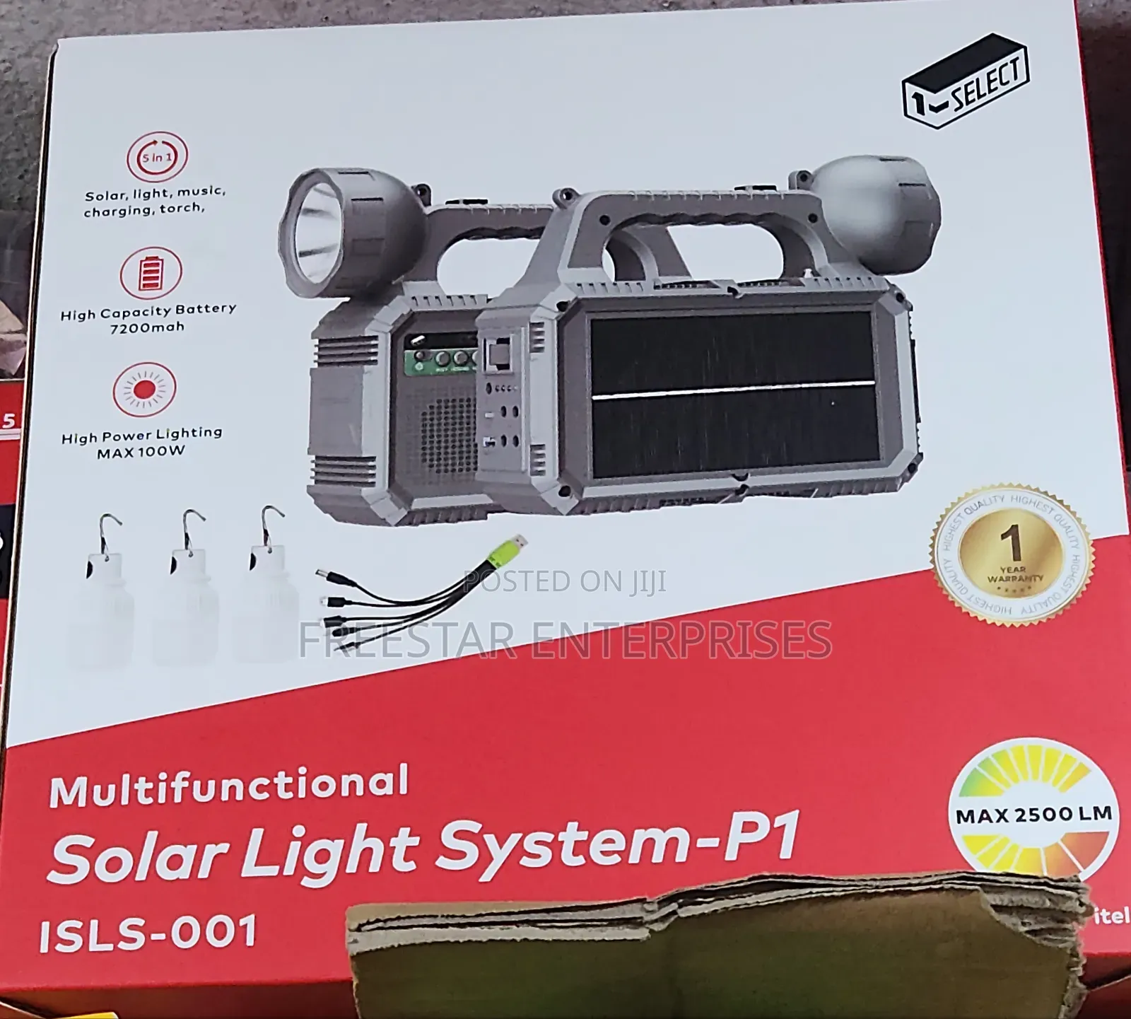 Itel Solar Light, FM Radio MP3 Player. Itel P2 Solar Light