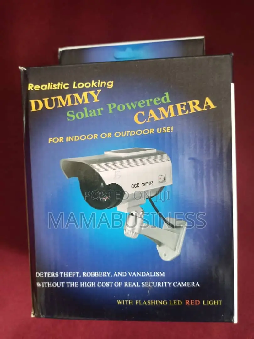 Dummy False CCTV Camera + Flashing Led Light