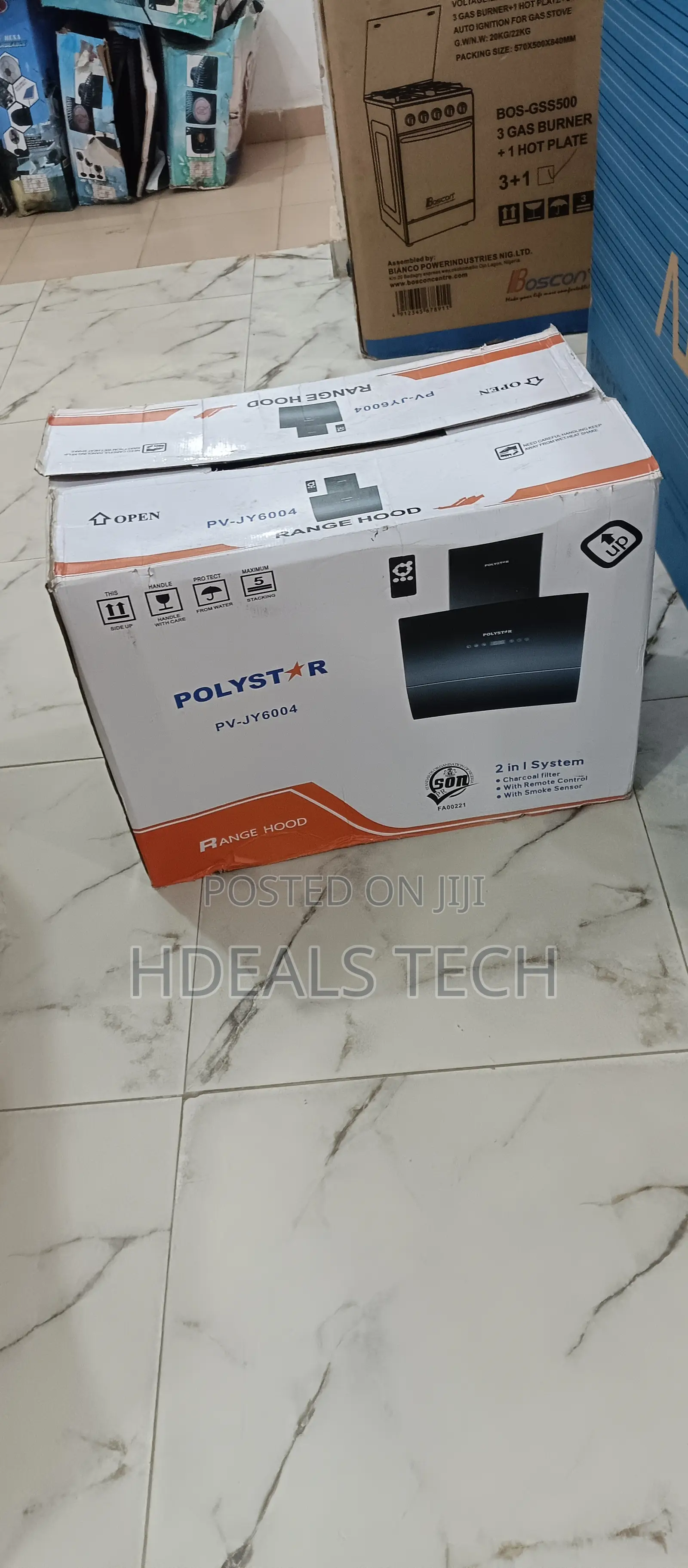 Smart Choice- Polystar Range Hood Pv-Jy6004