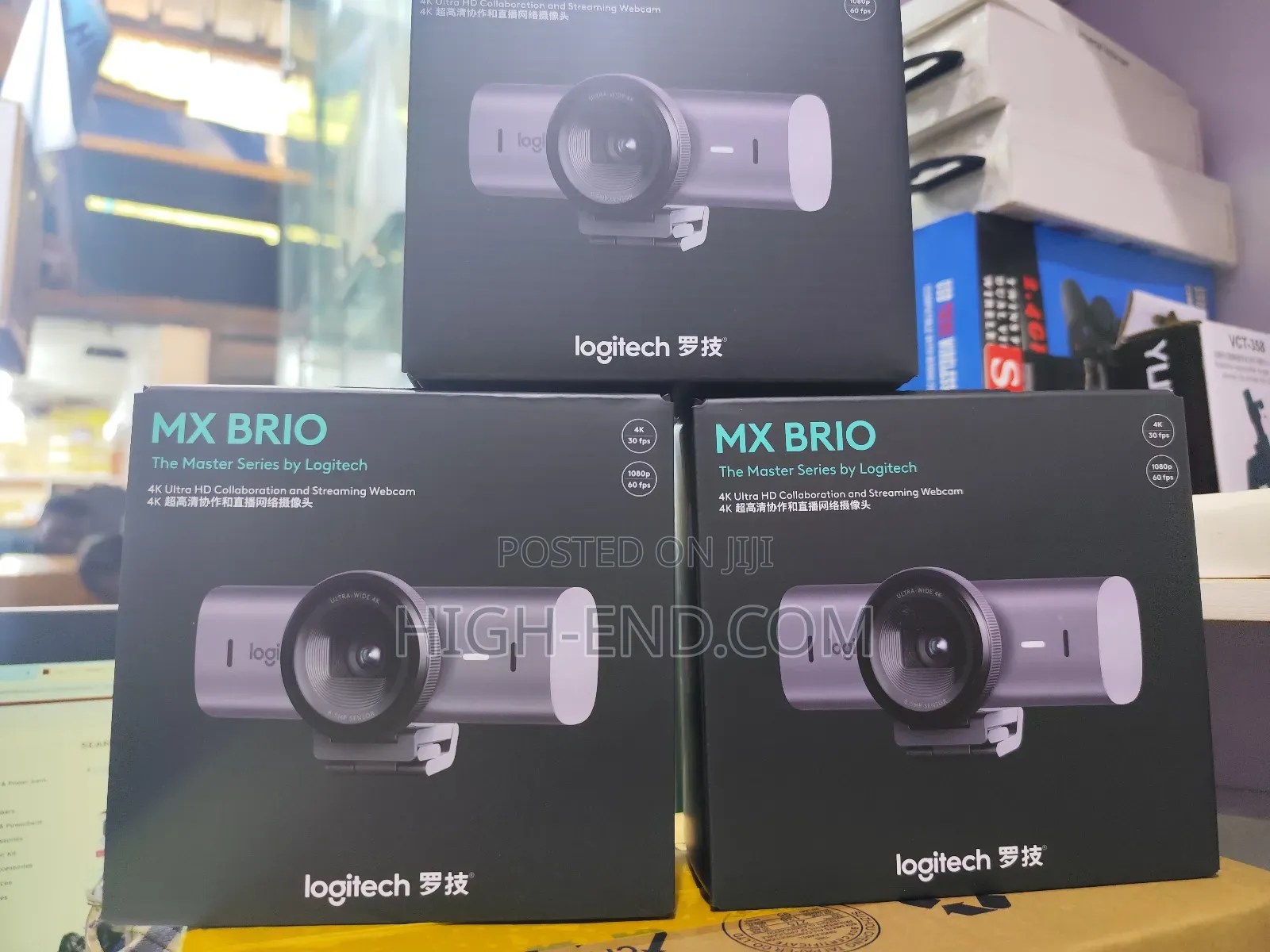 Logitech Mx Brio Ultra Hd Webcam
