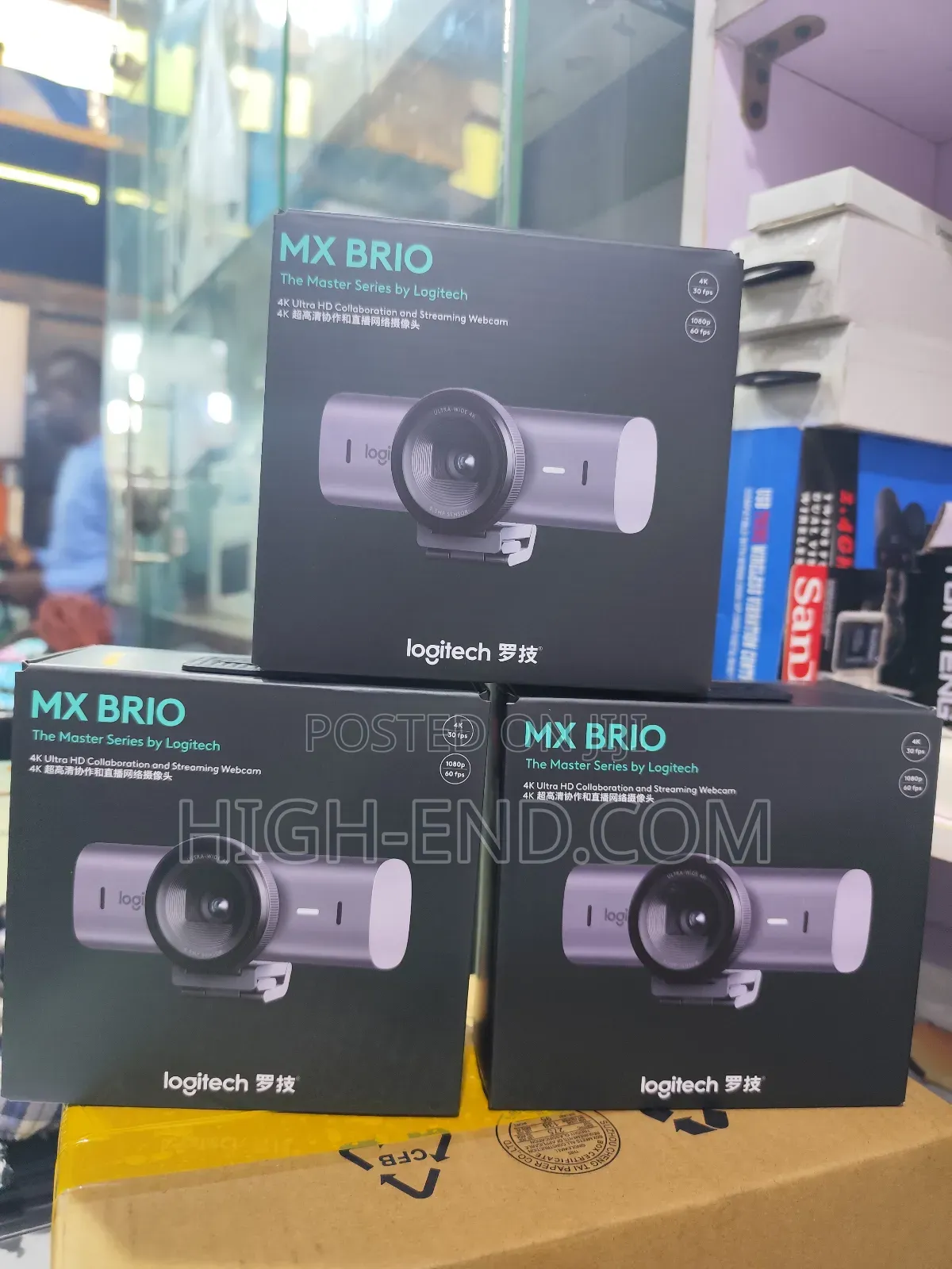 Logitech Mx Brio Ultra Hd Webcam