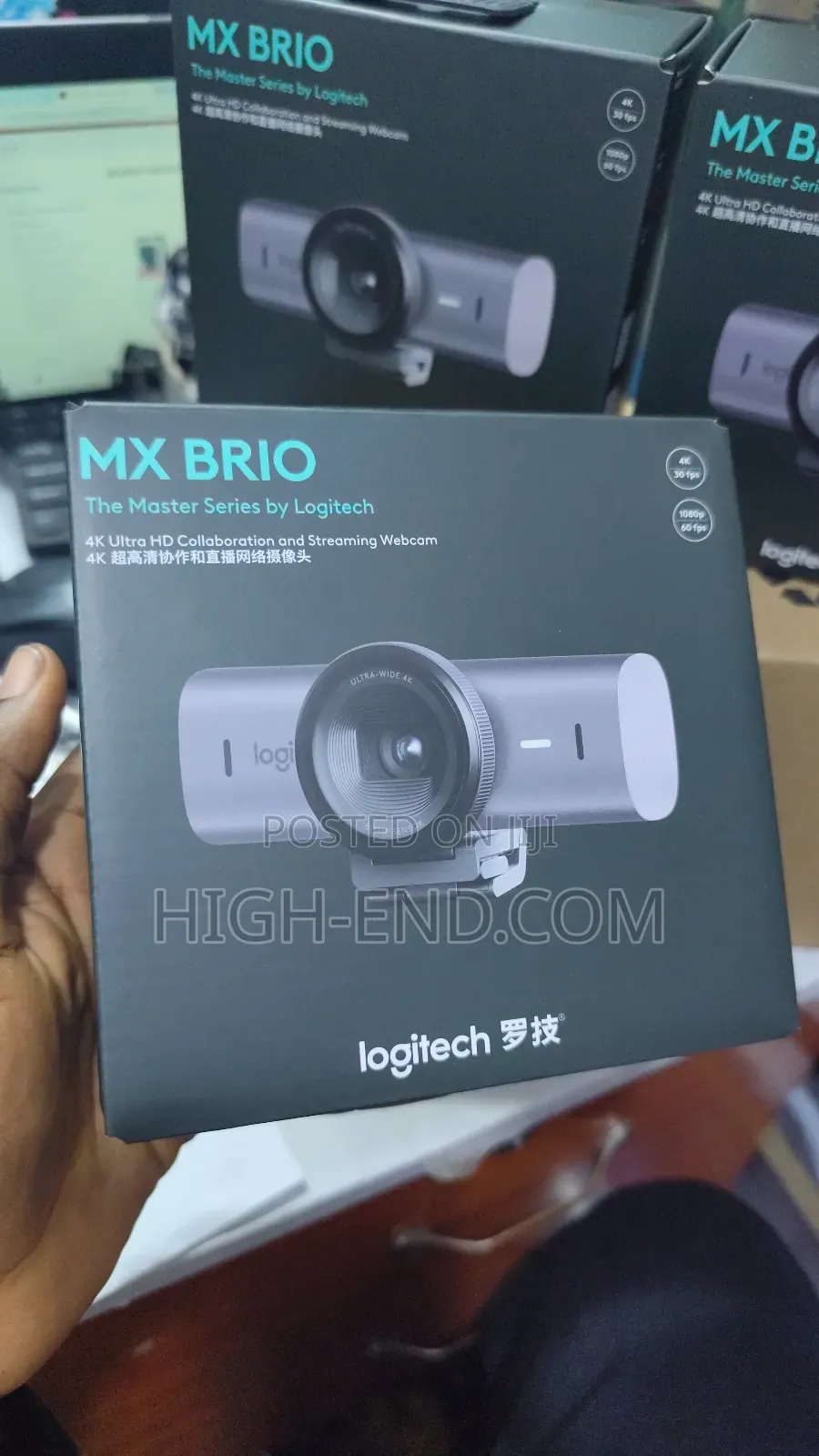 Logitech Mx Brio Ultra Hd Webcam