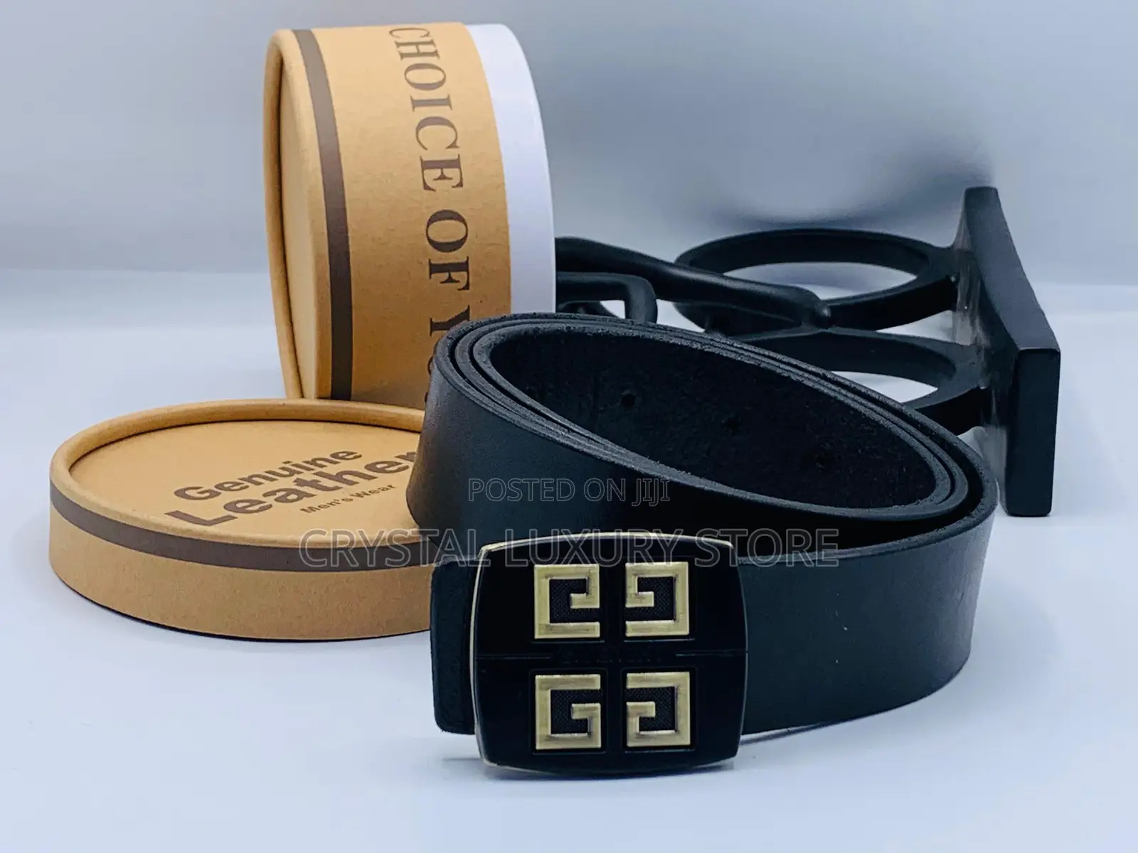 Kelvin Klien Quality Luxury Men Genuine Leather Belt
