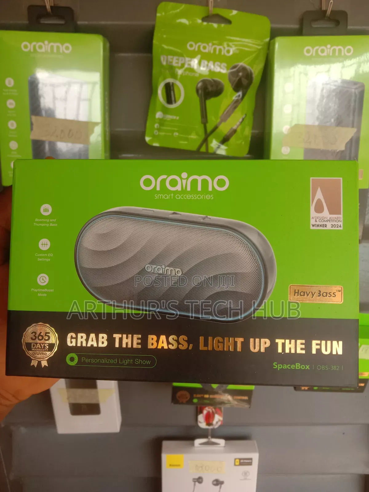 Oraimo Spacebox Bluetooth Speaker