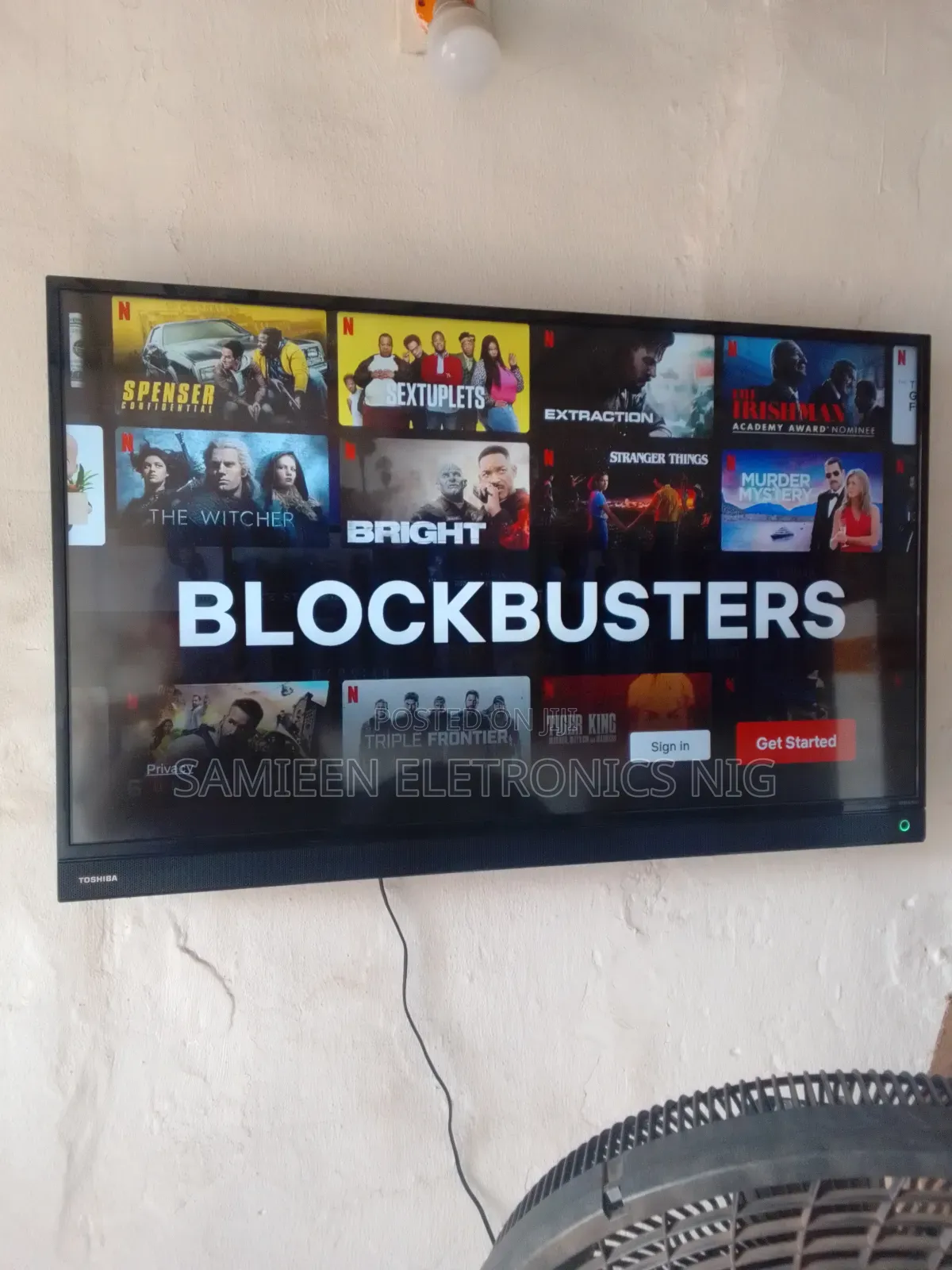 43 Inch Toshiba Uhd Smart Tv( Uk Imported) Free Netflix Acc
