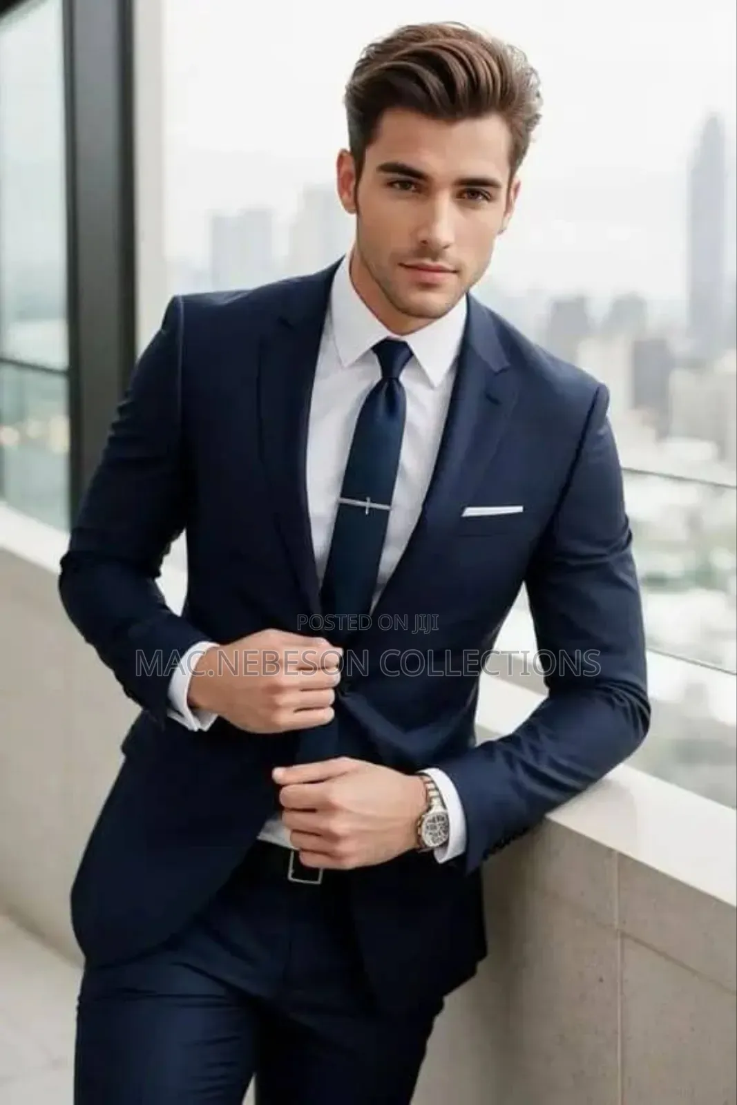 Single Button Formal Suit for Men