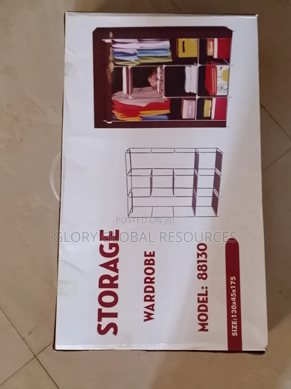 8 Compartment Wardrobe