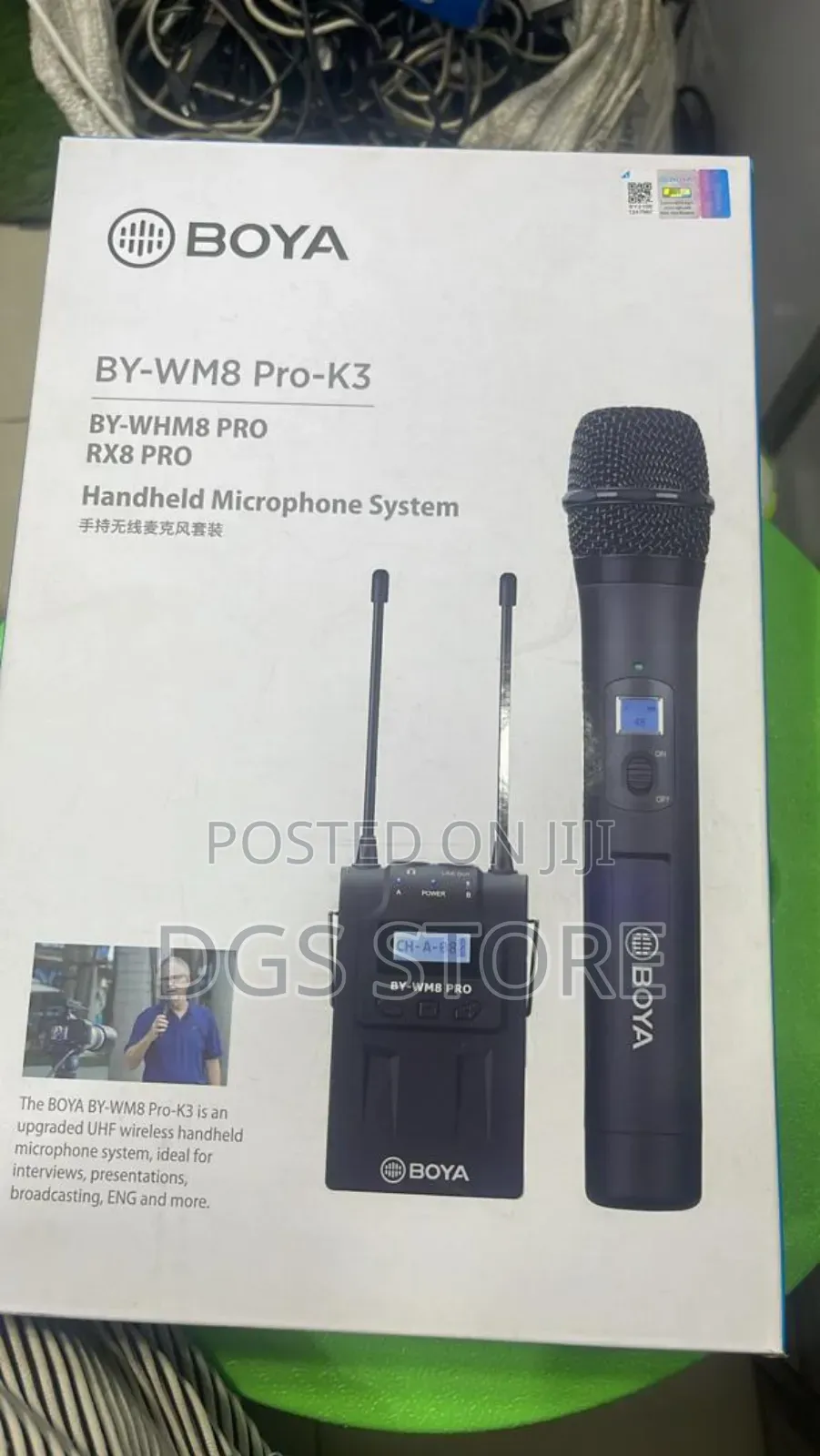 Boya By Whm8 Pro Wireless Handheld Microphone