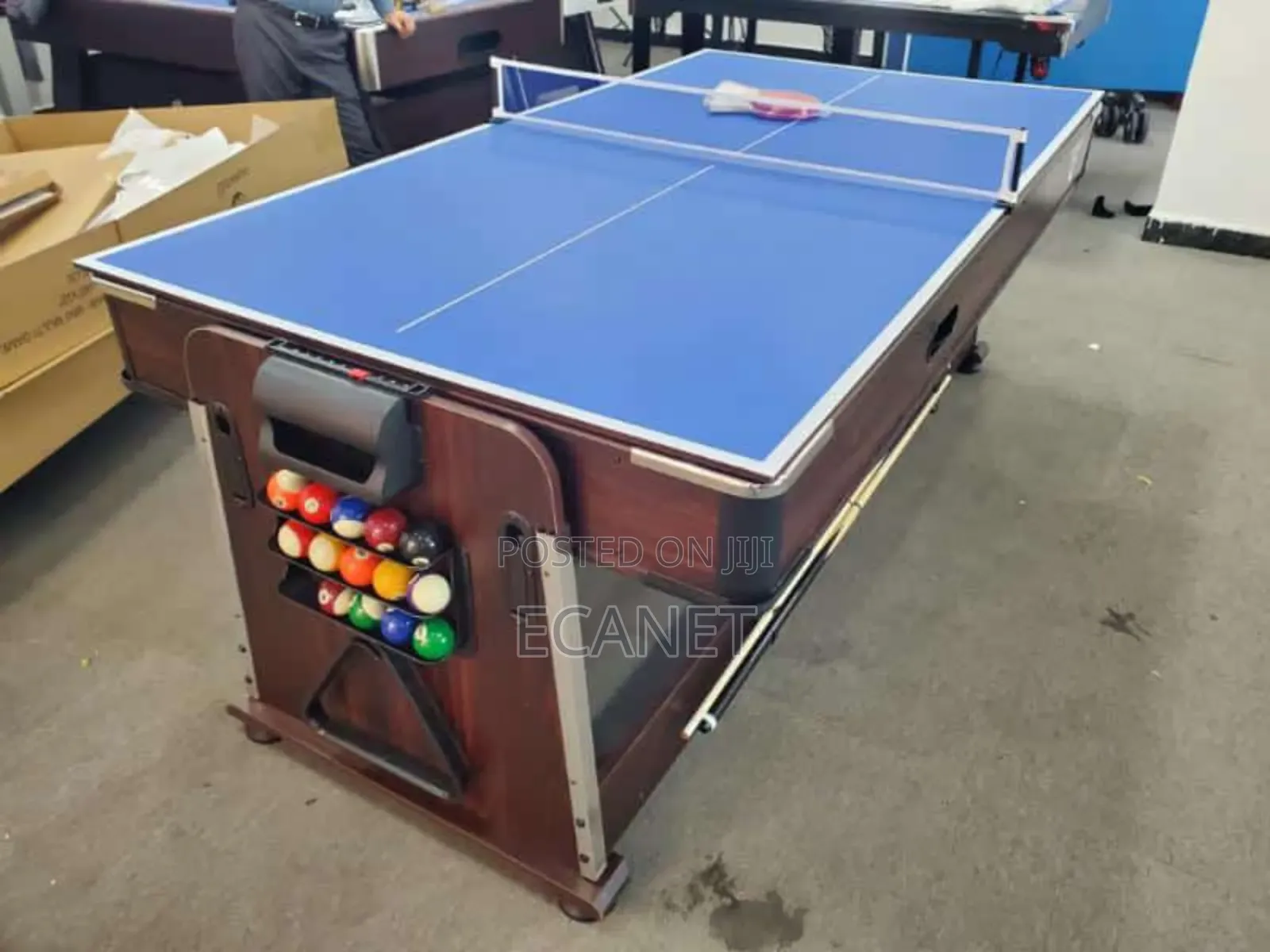 7ft 4-in-1 , Snooker, Table Tennis, Pool Air Hockey