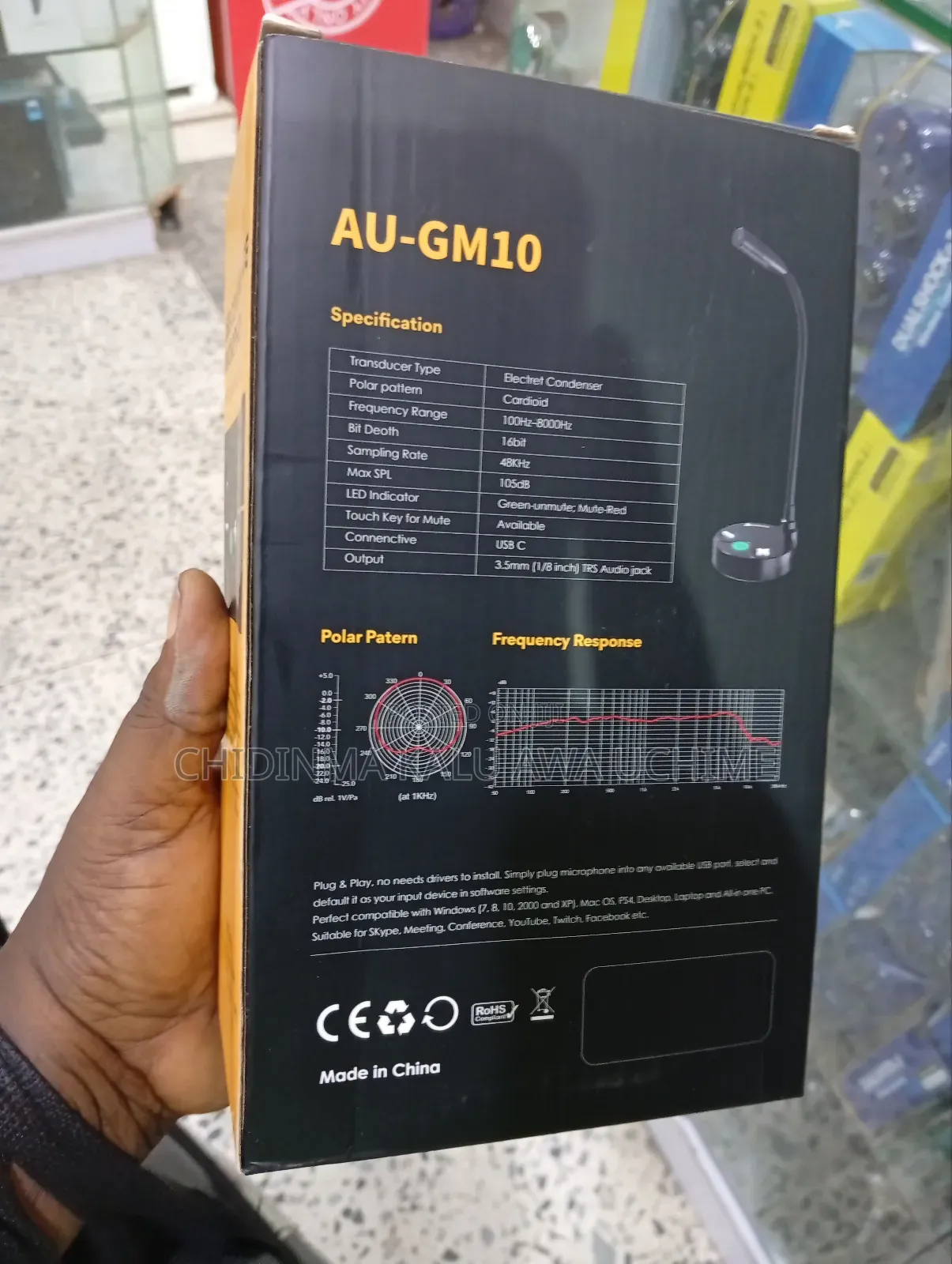 Maono Au-Gm10 Metal USB Cardioid