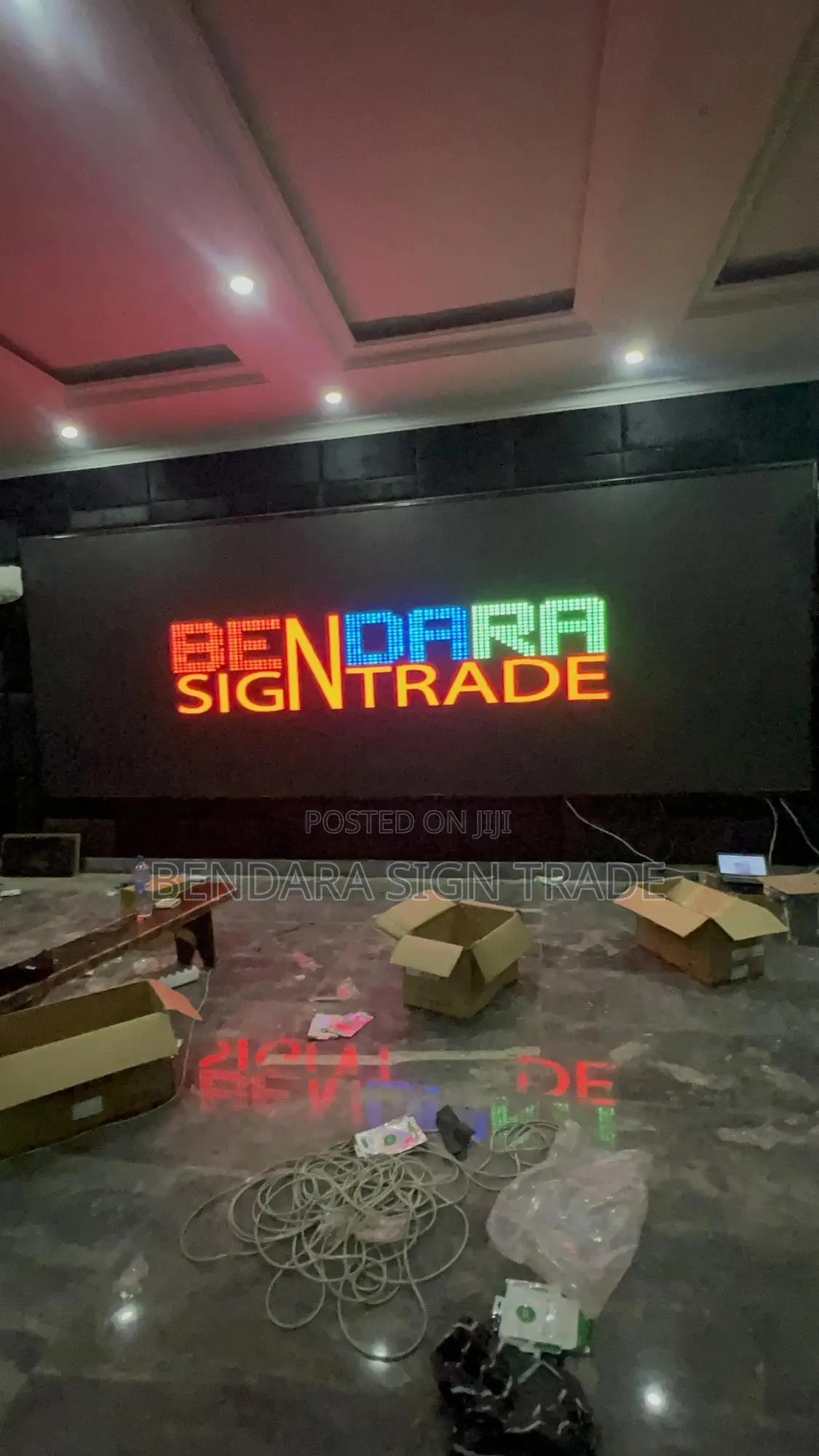 Cinema Screen Television 7m by 2.5m
