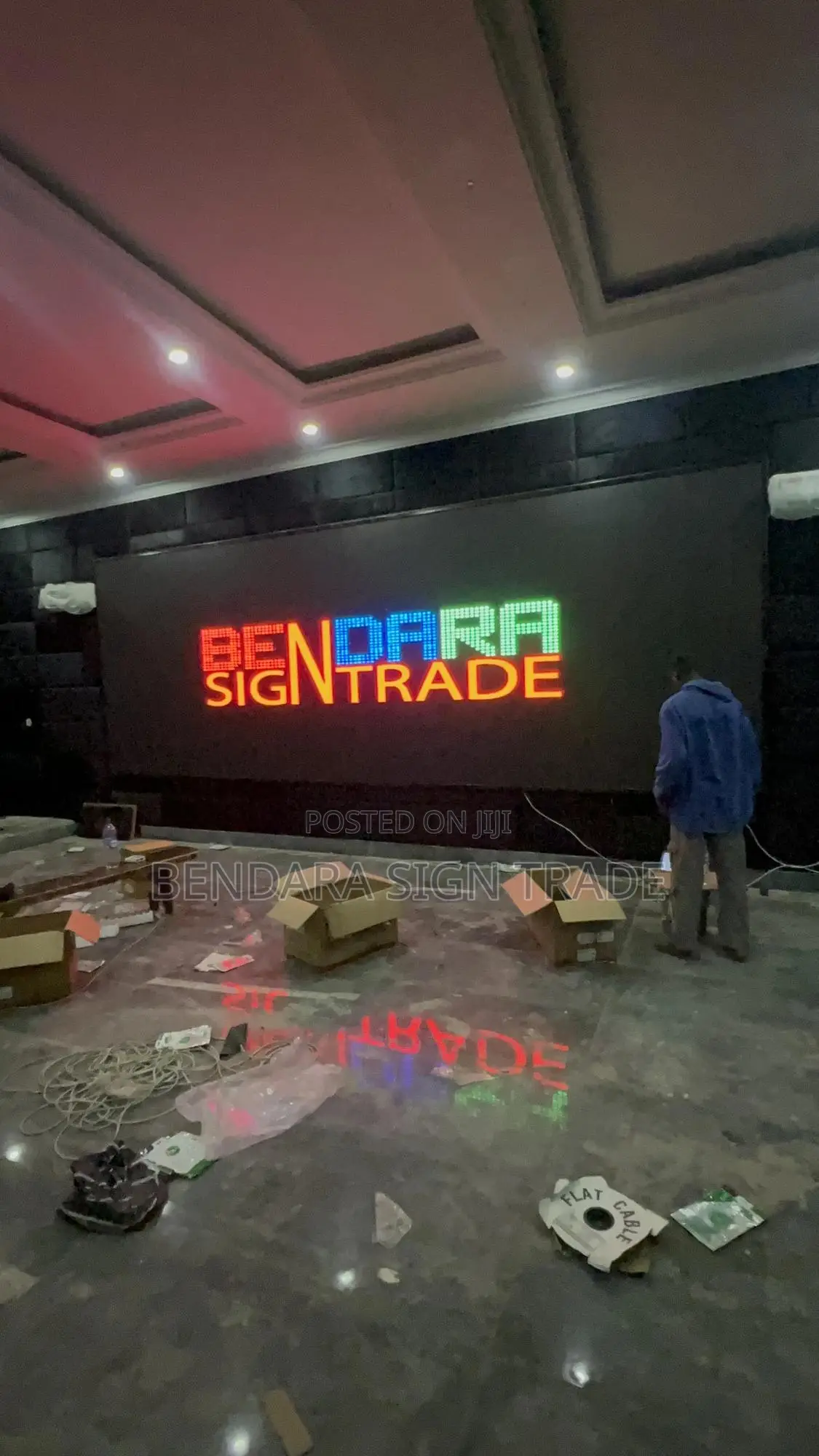 Cinema Screen Television 7m by 2.5m
