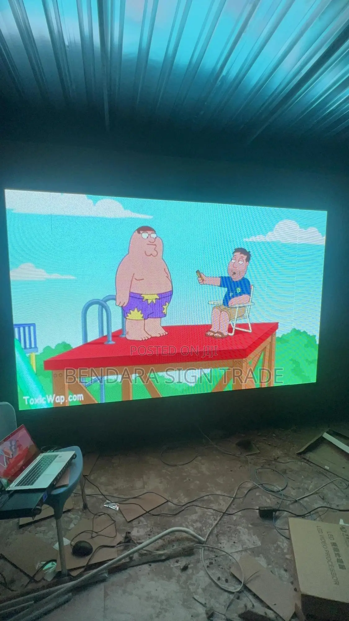 Outdoor Football Screen, Video Screen, Video Led, 9ft by 6ft