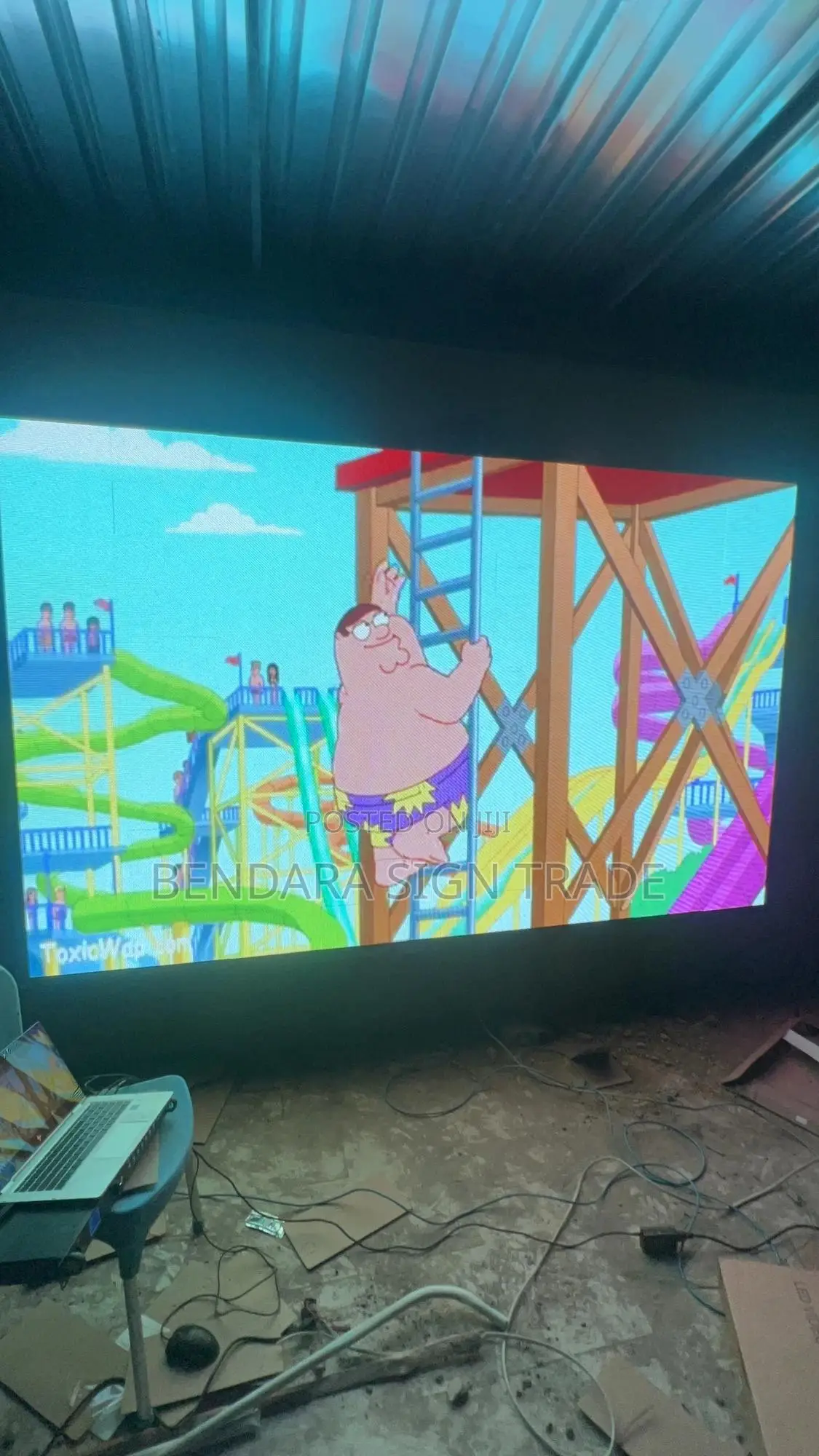Outdoor Football Screen, Video Screen, Video Led, 9ft by 6ft