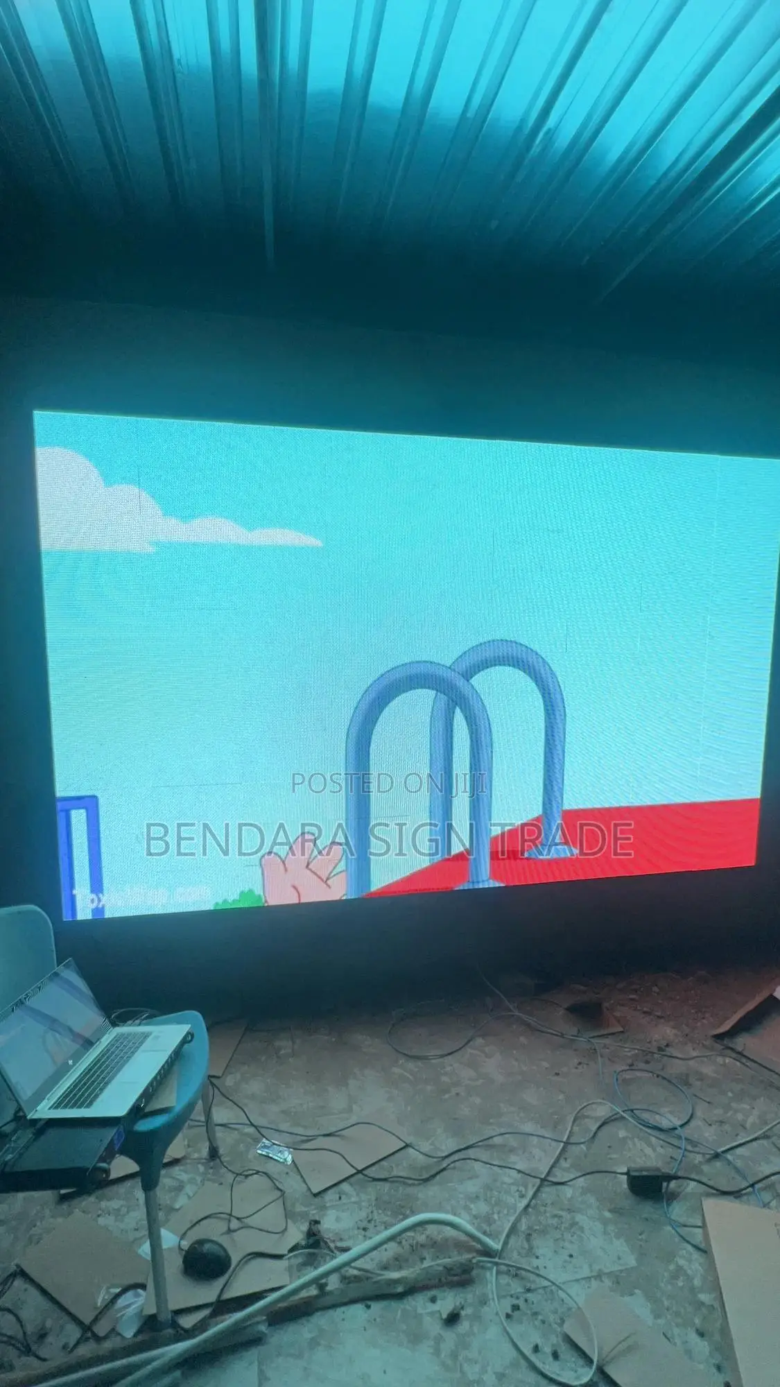 Outdoor Football Screen, Video Screen, Video Led, 9ft by 6ft