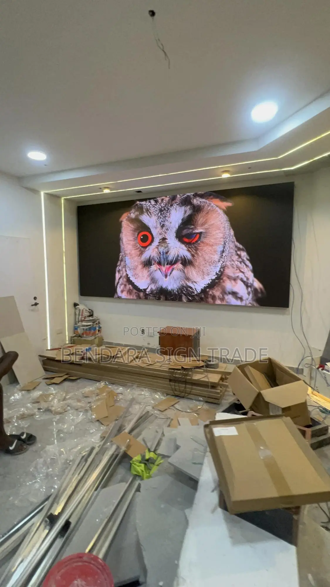 Bank Video Screen Display P2.5 4m by 2m