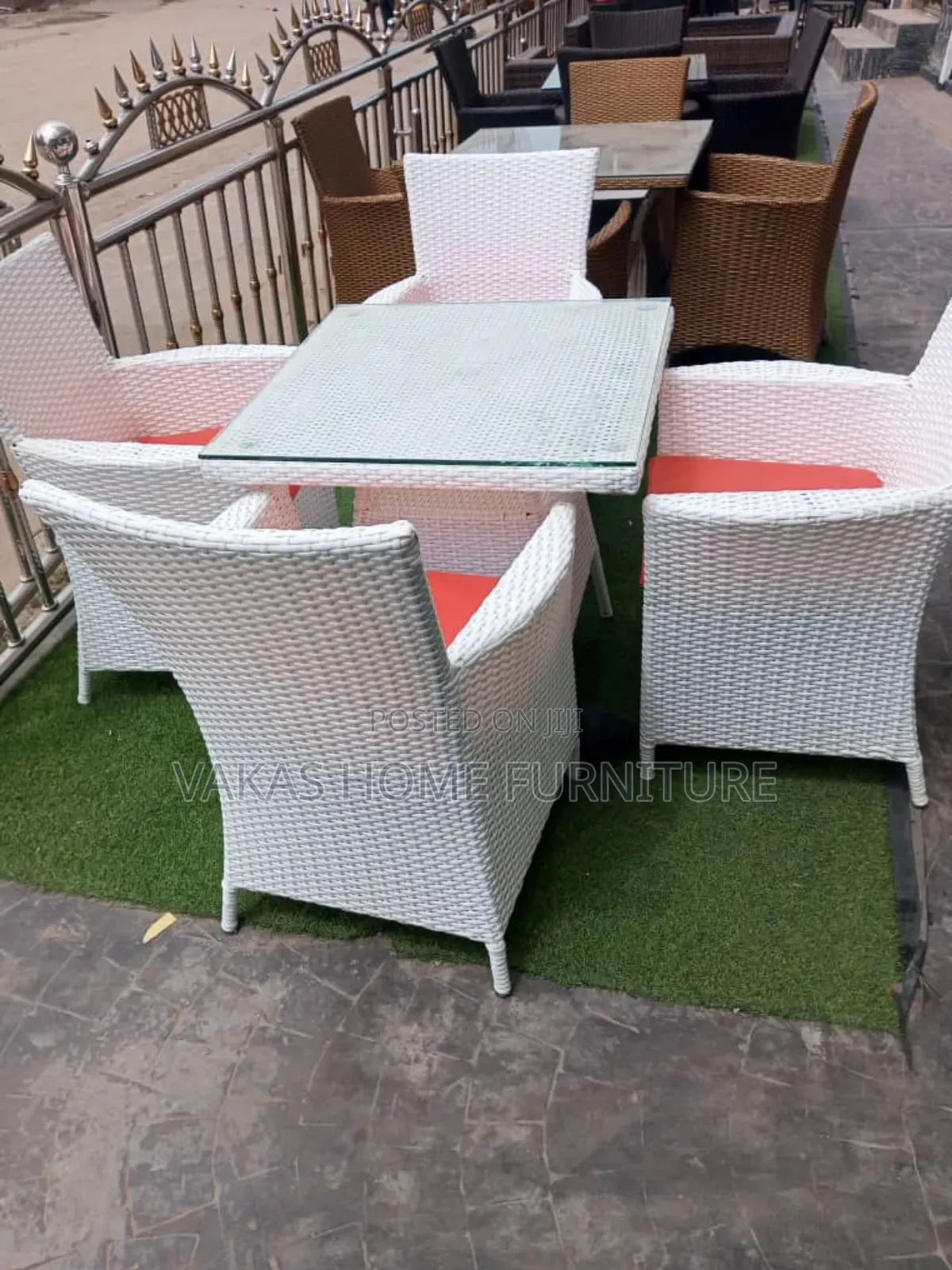 Four Seater Rattan Dining Set