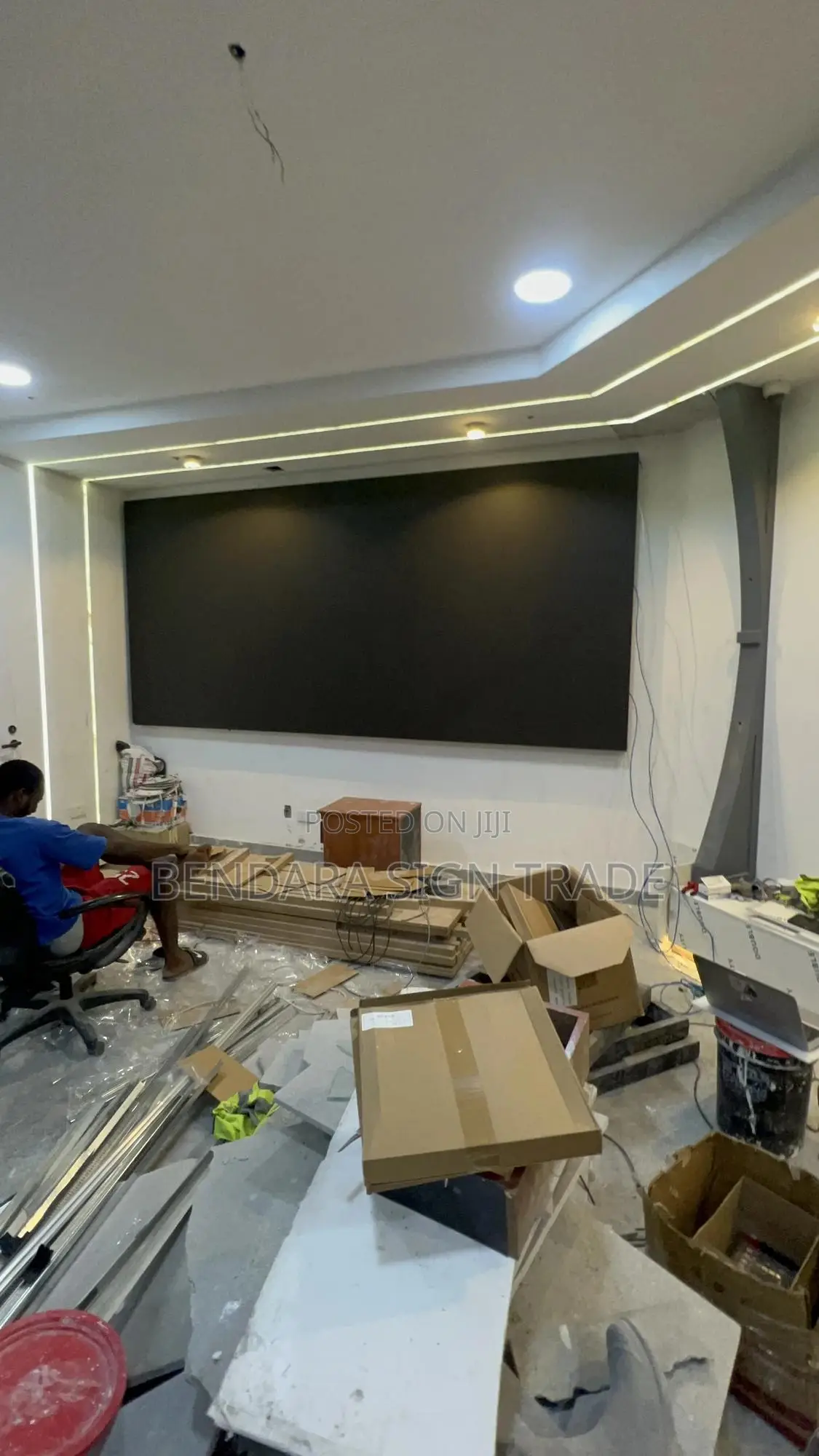 Bank Video Screen Display P2.5 4m by 2m