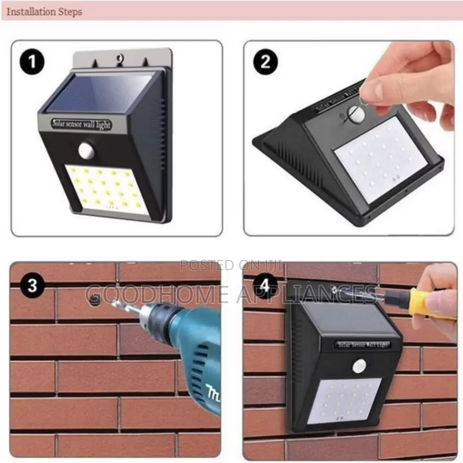Solar Wall Lamp