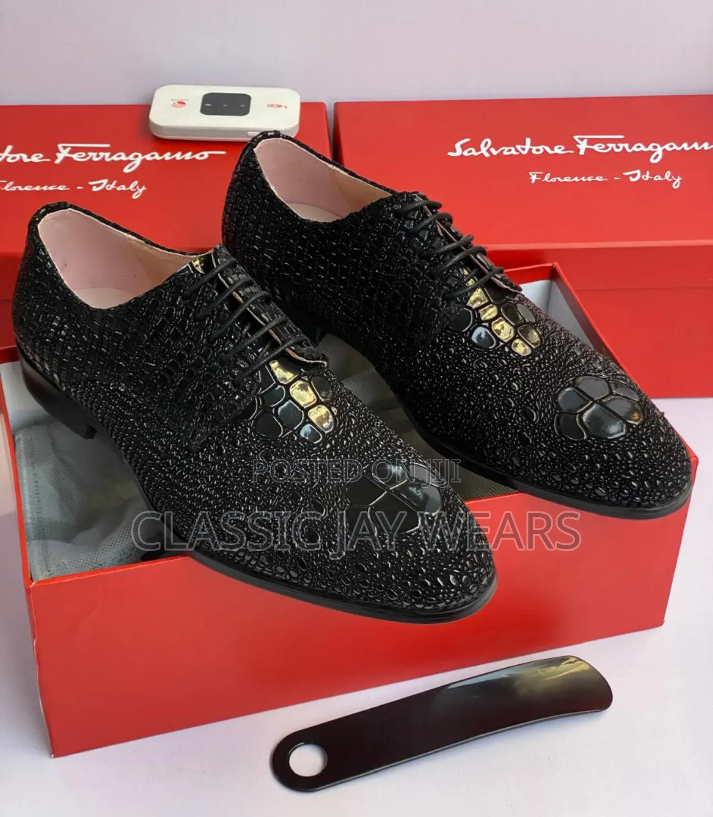 Quality Italian Salvatore Ferragamo Shoe