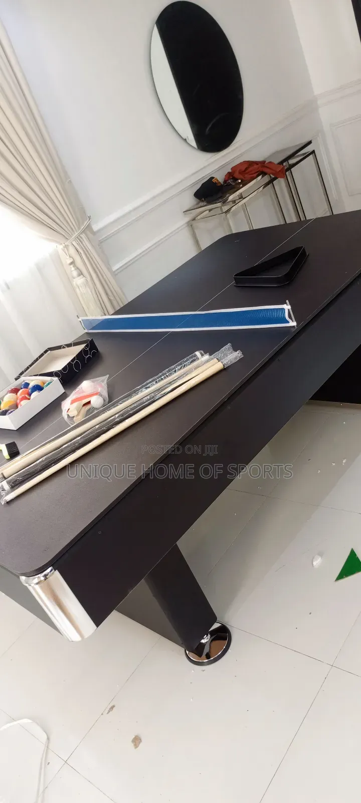 2in1 Snooker And Table Tennis With Accessories
