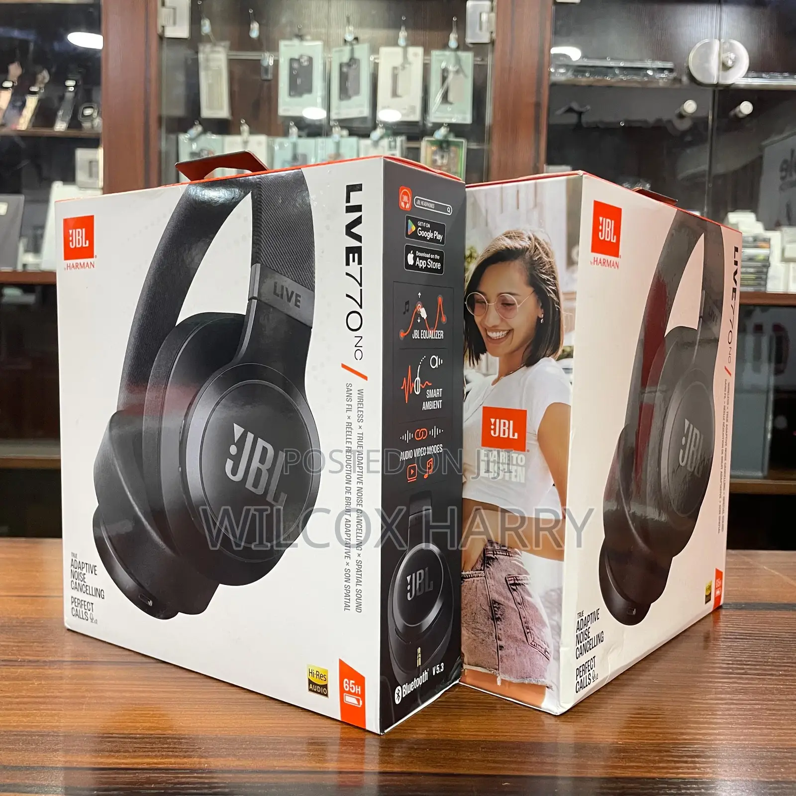 JBL Live 770 Nc Over-Ear Wireless Bluetooth Smart Headphones