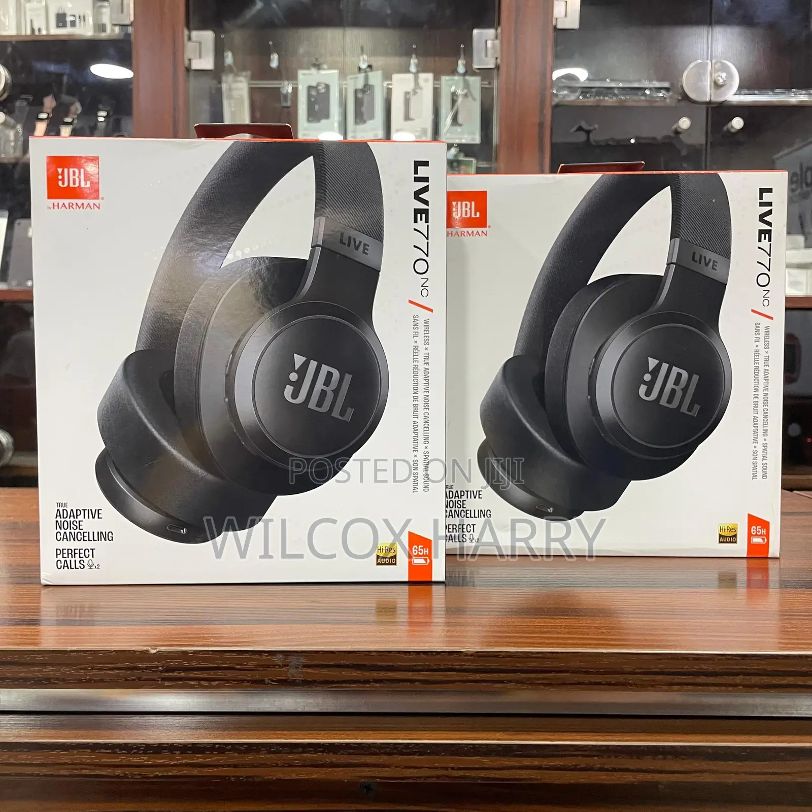 JBL Live 770 Nc Over-Ear Wireless Bluetooth Smart Headphones
