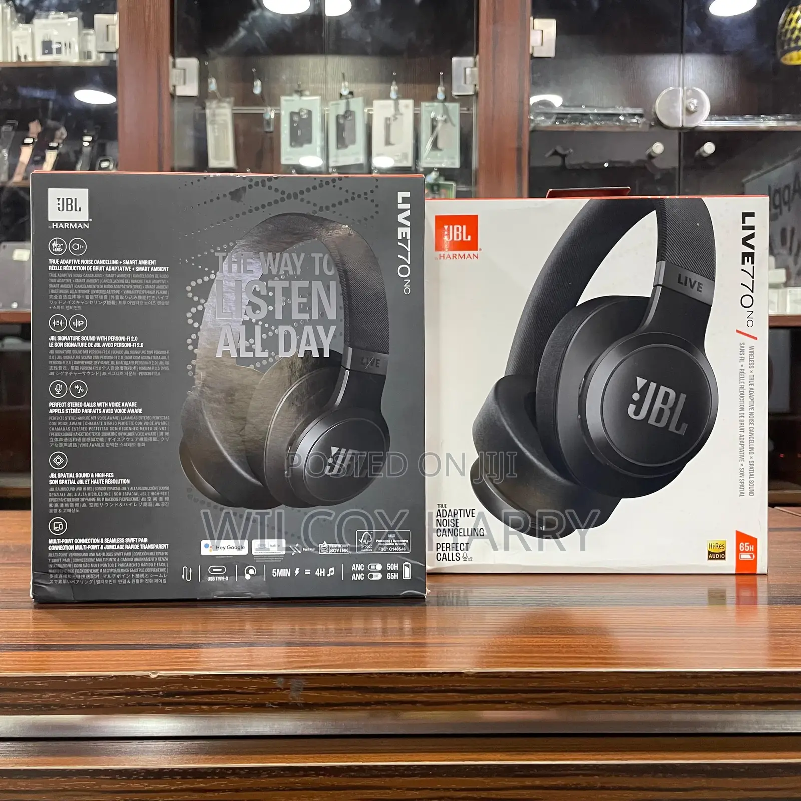 JBL Live 770 Nc Over-Ear Wireless Bluetooth Smart Headphones