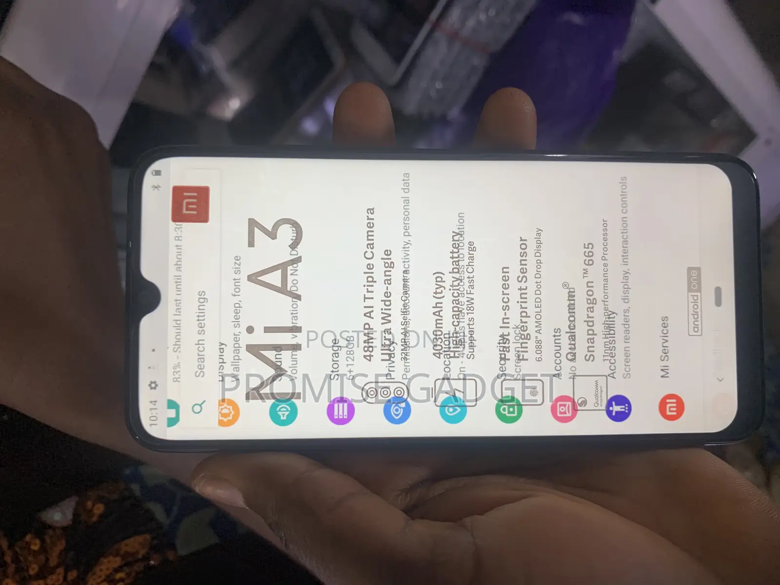 Xiaomi Mi A3 128 GB Black