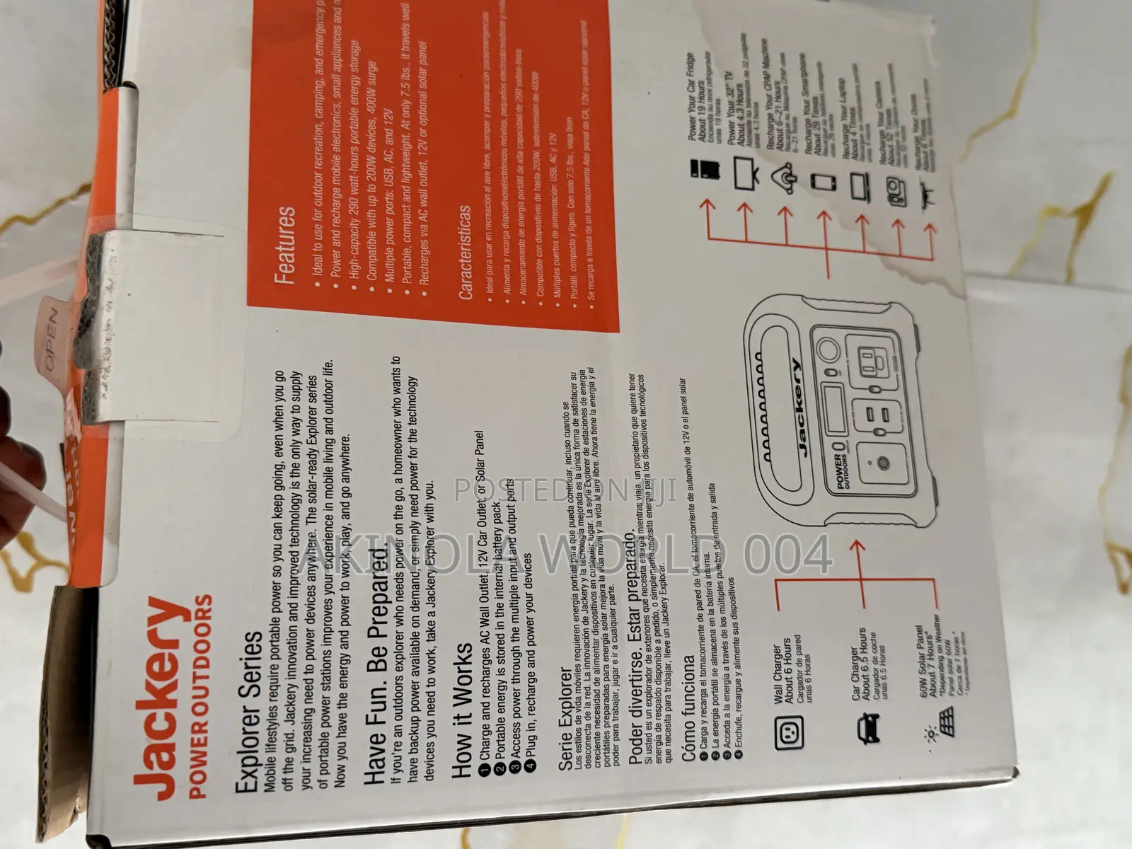 Jackery Portable Power Station USA Brand