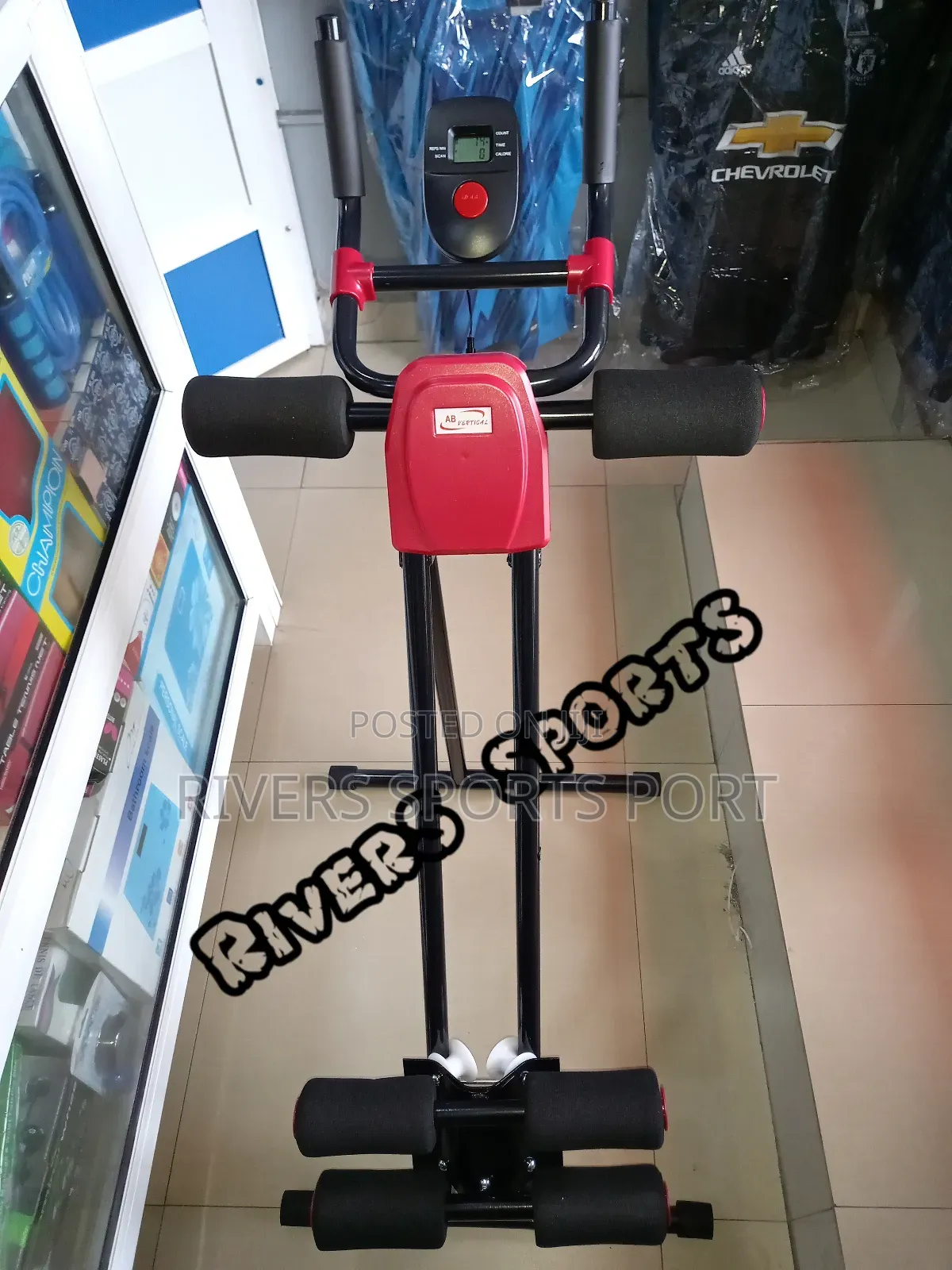 New Vertical Ab Cruncher Ab Coaster Abdominal Trainer