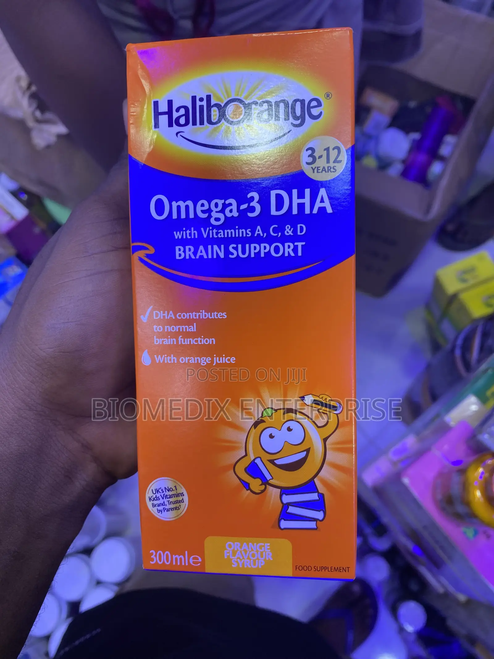 Omega-3 DHA With Vitamins A, C,