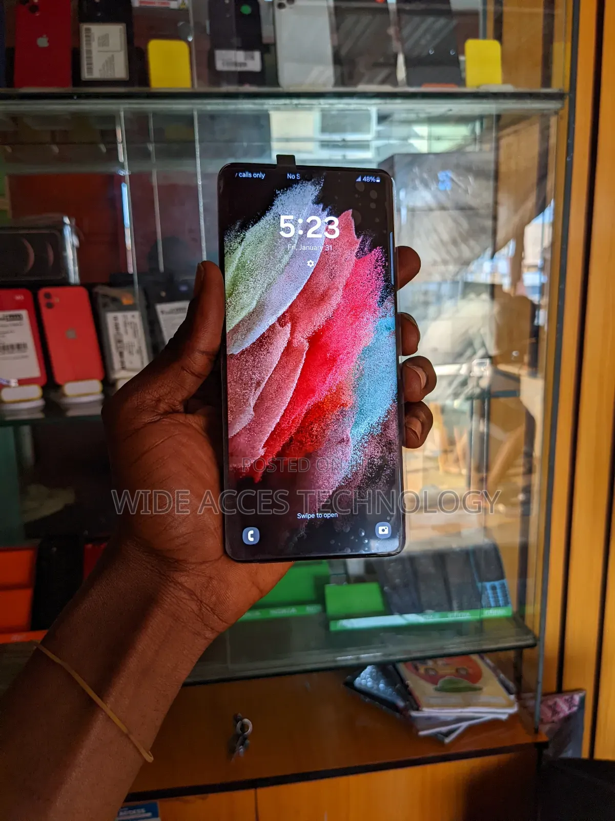 Samsung Galaxy S21 Ultra 5G 128 GB Black